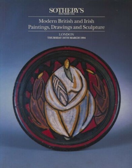 SOTHEBY’S – MODERN BRITISH AND IRISH PAINTINGS – 1994 – Cover: by Vanessa Bell