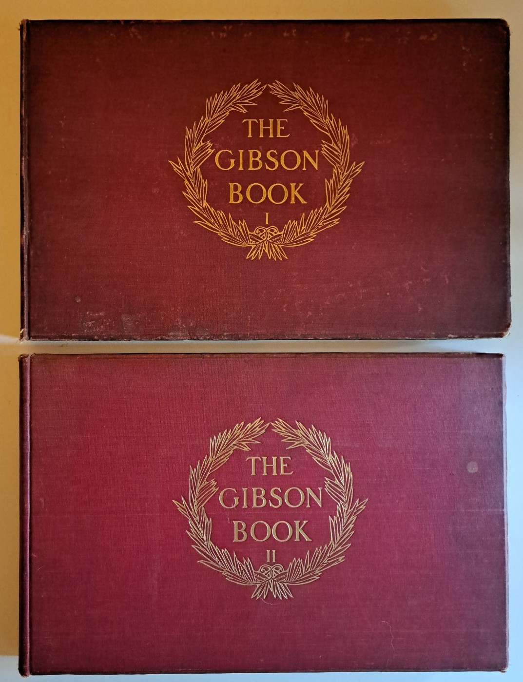The Gibson Book Two Volume Set 1906 / 1907 Charles Dana Gibson Drawings