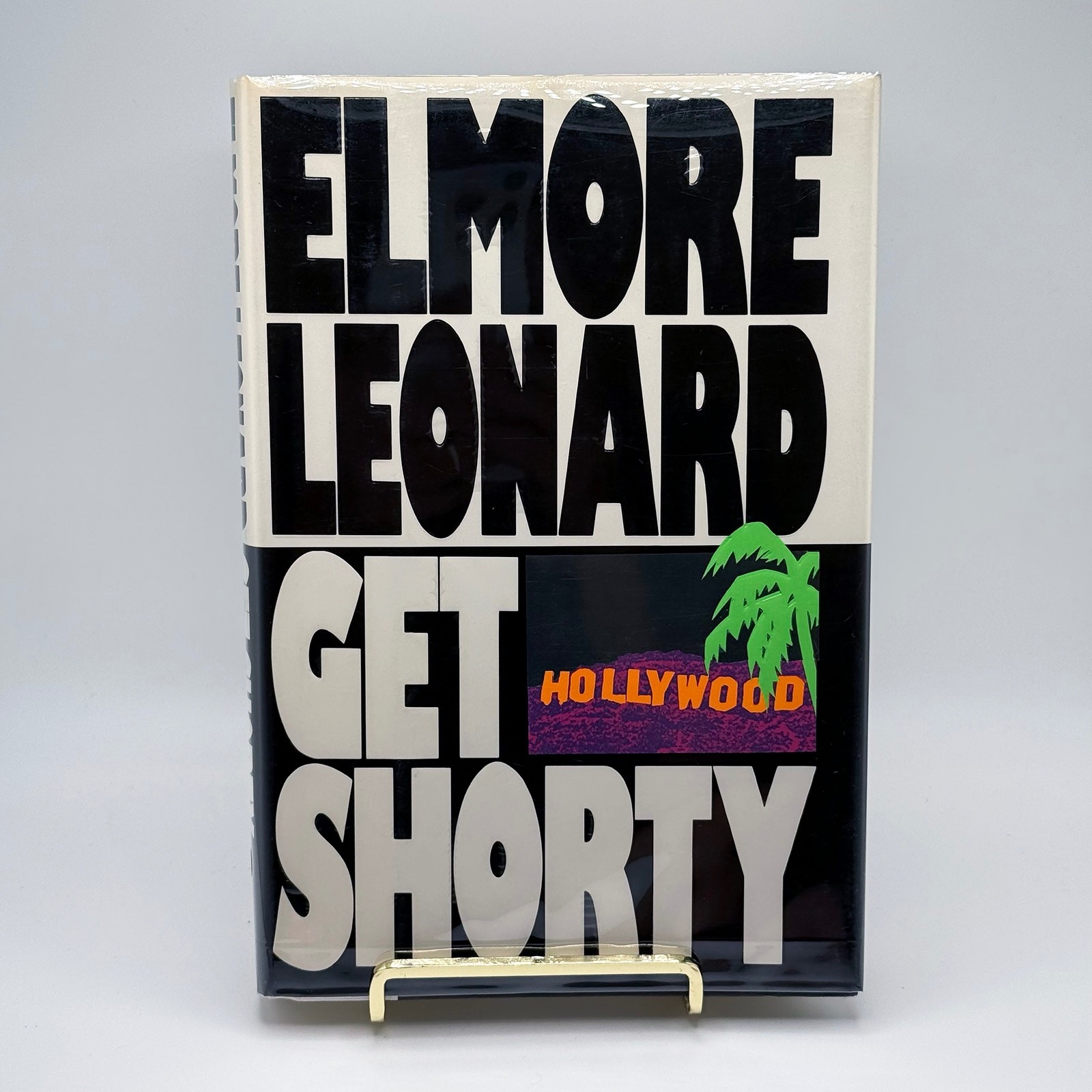 SIGNED Elmore Leonard Get Shorty – 1st Edition/Print 1990 Hollywood Crime