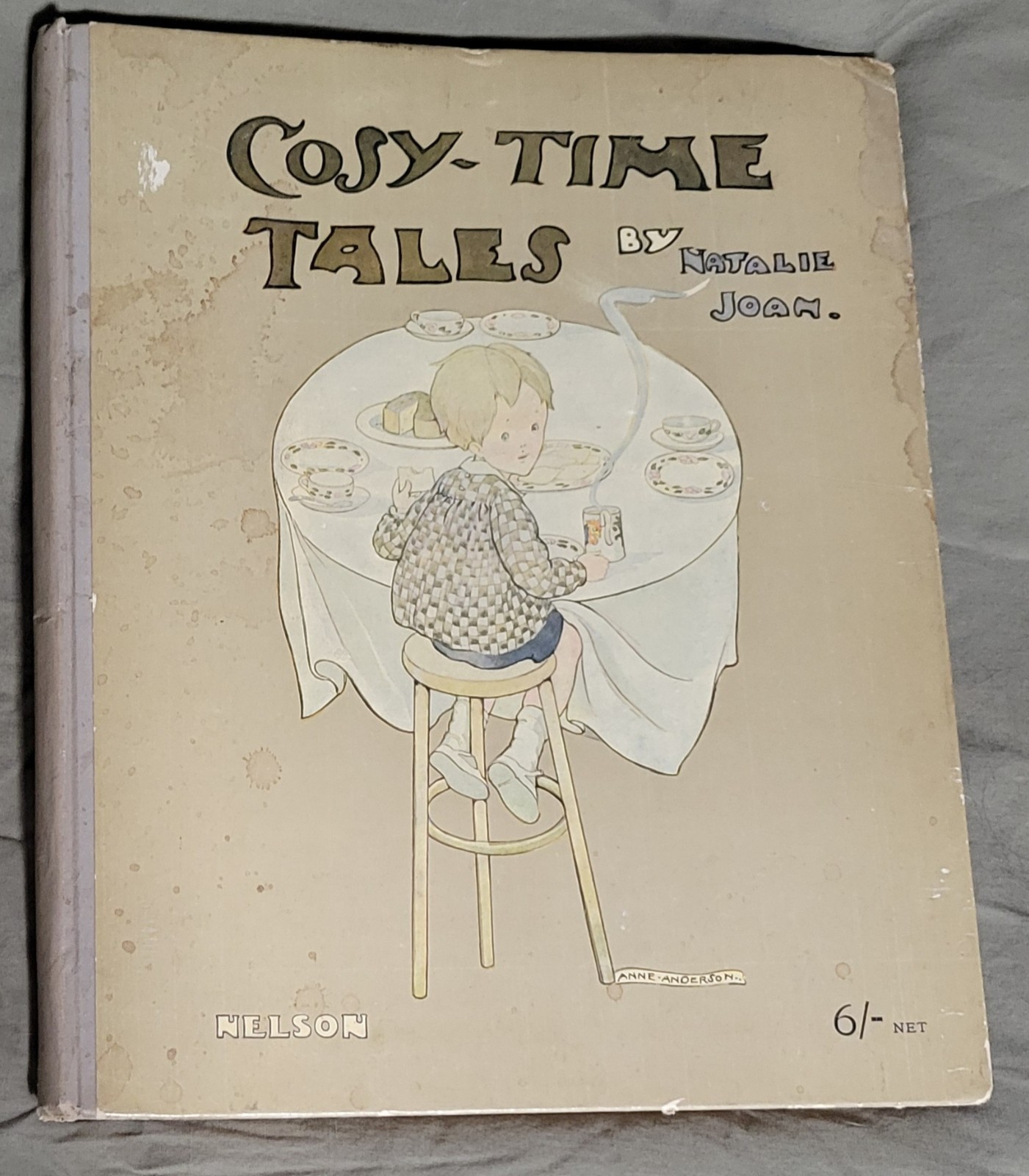 Cosy-Time Tales by Natalie Joan illustrated by Anne Anderson- art nouveau