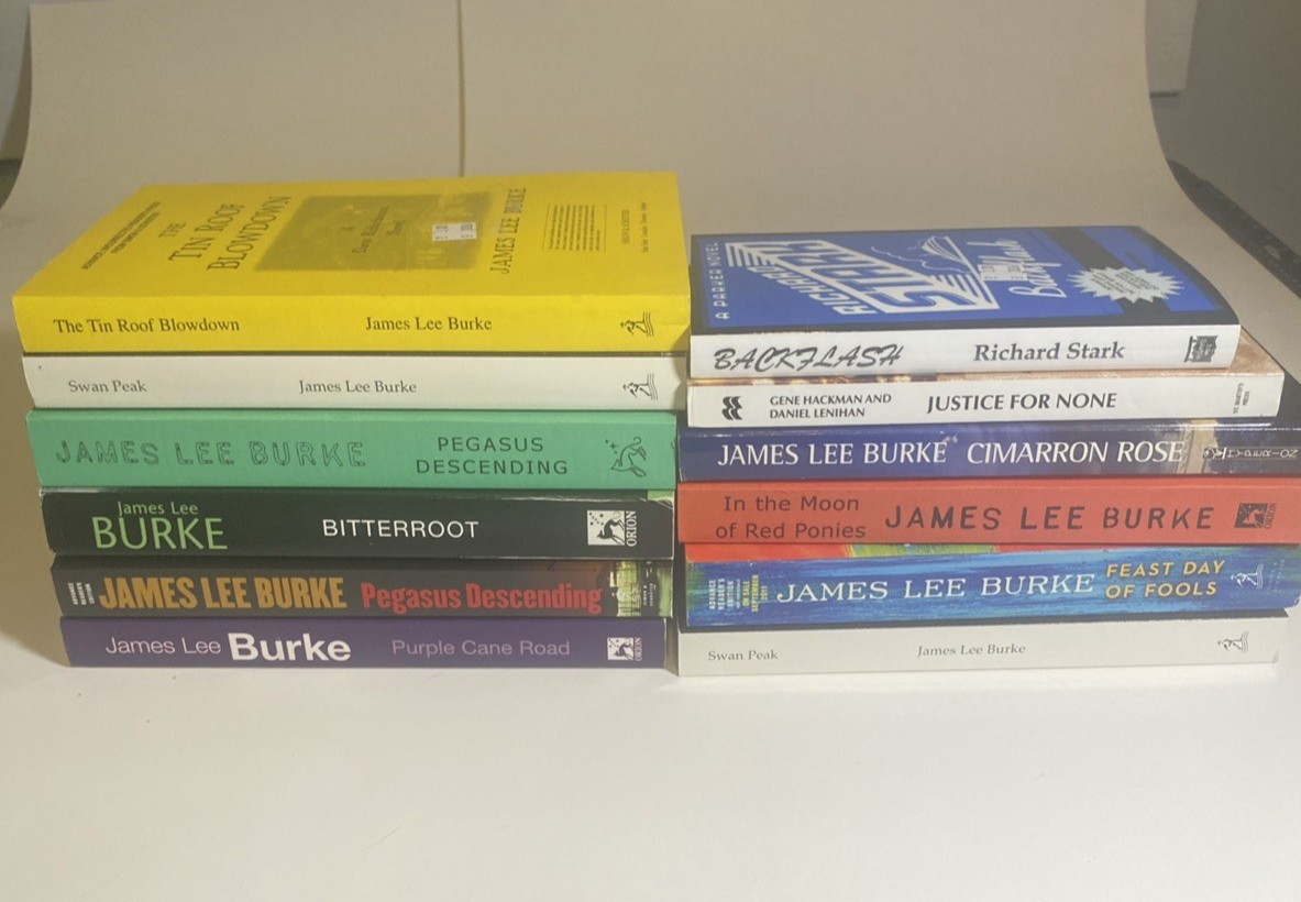 James Lee Burke ARC LOT 11 x Uncorrected Proofs Dave Robicheaux Swan Peak Stark