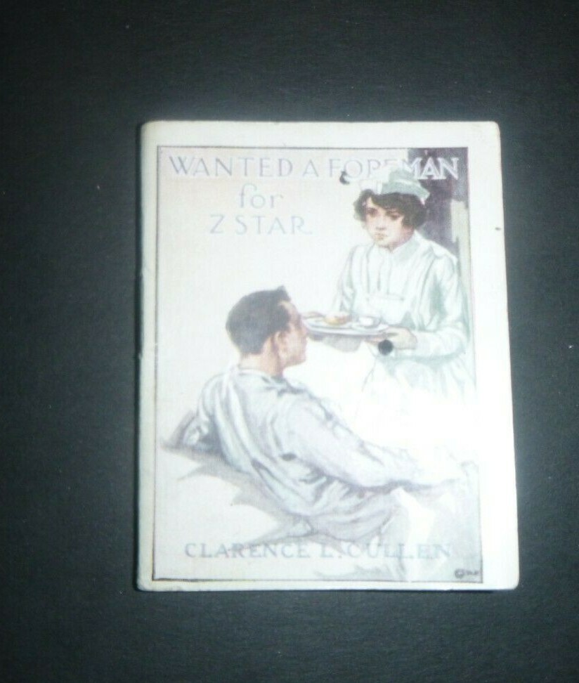VINTAGE WINTHROP PRESS OMAR TOBACCO MINI BOOK WANTED A FORMAN FOR Z STAR