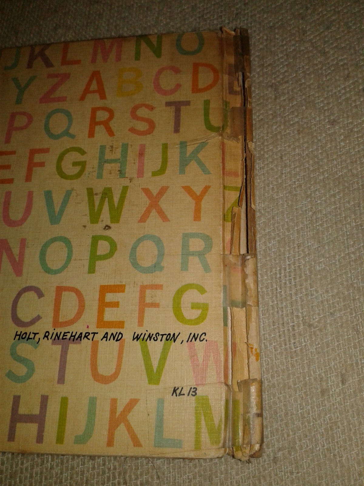 The Say-With-Me ABC Book by Eric Carle (1967, Hardcover) Very Rare!