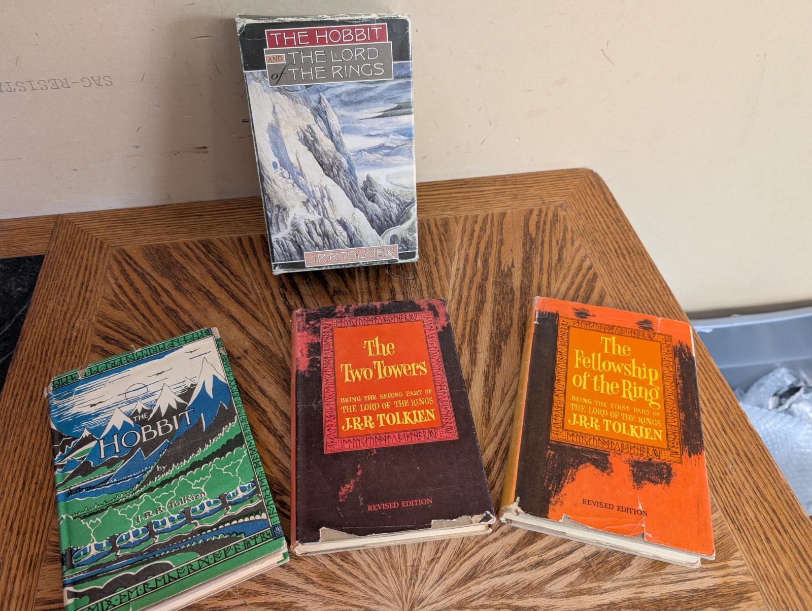1972 First Edition of Taiwan Ed. The Hobbit & The Lord of the Rings RARE!!