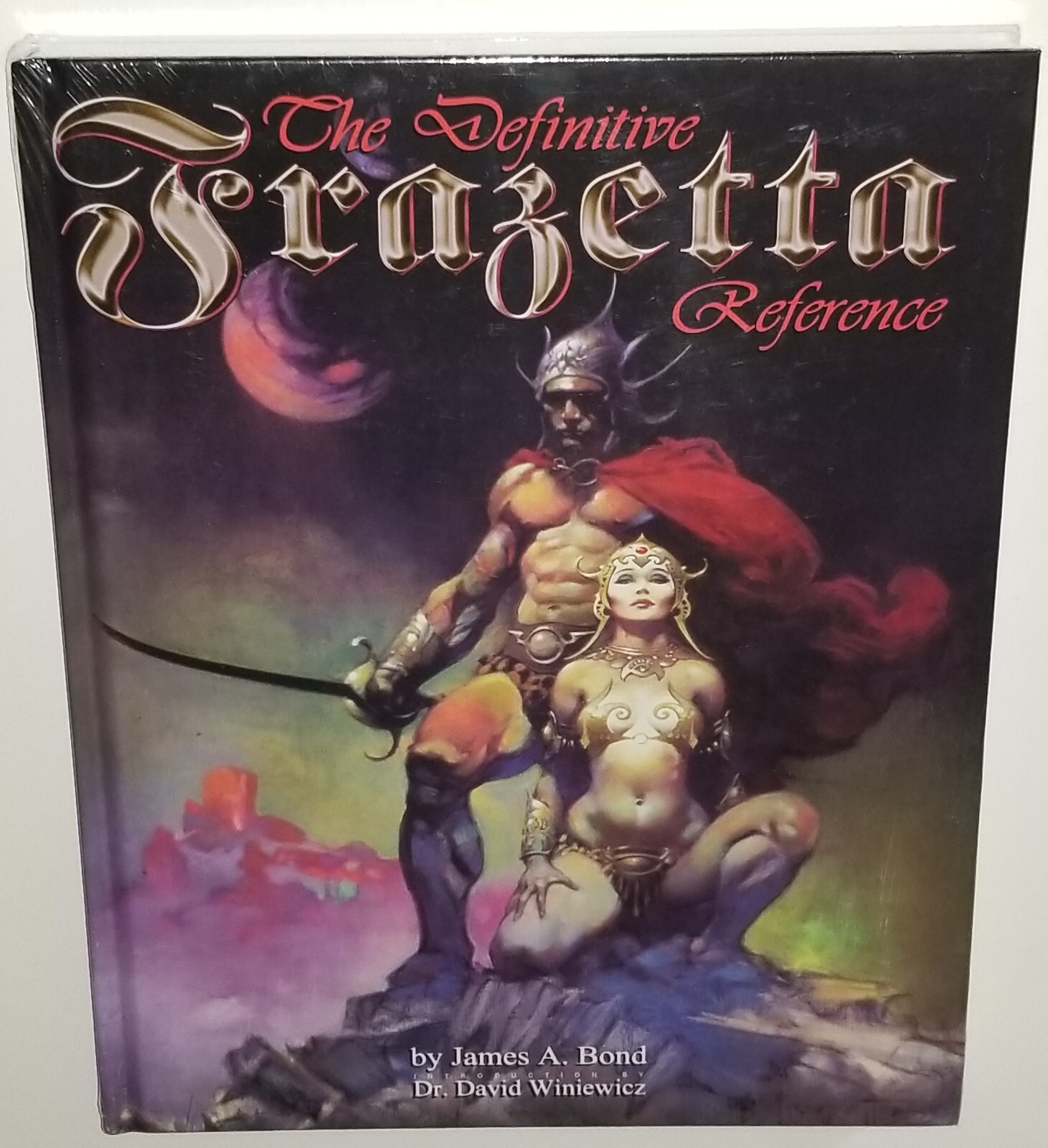 FRANK FRAZETTA HC 1ST ED SEALED ART 08 FANTASY PRINT POSTER COMIC BOOK CONAN NM