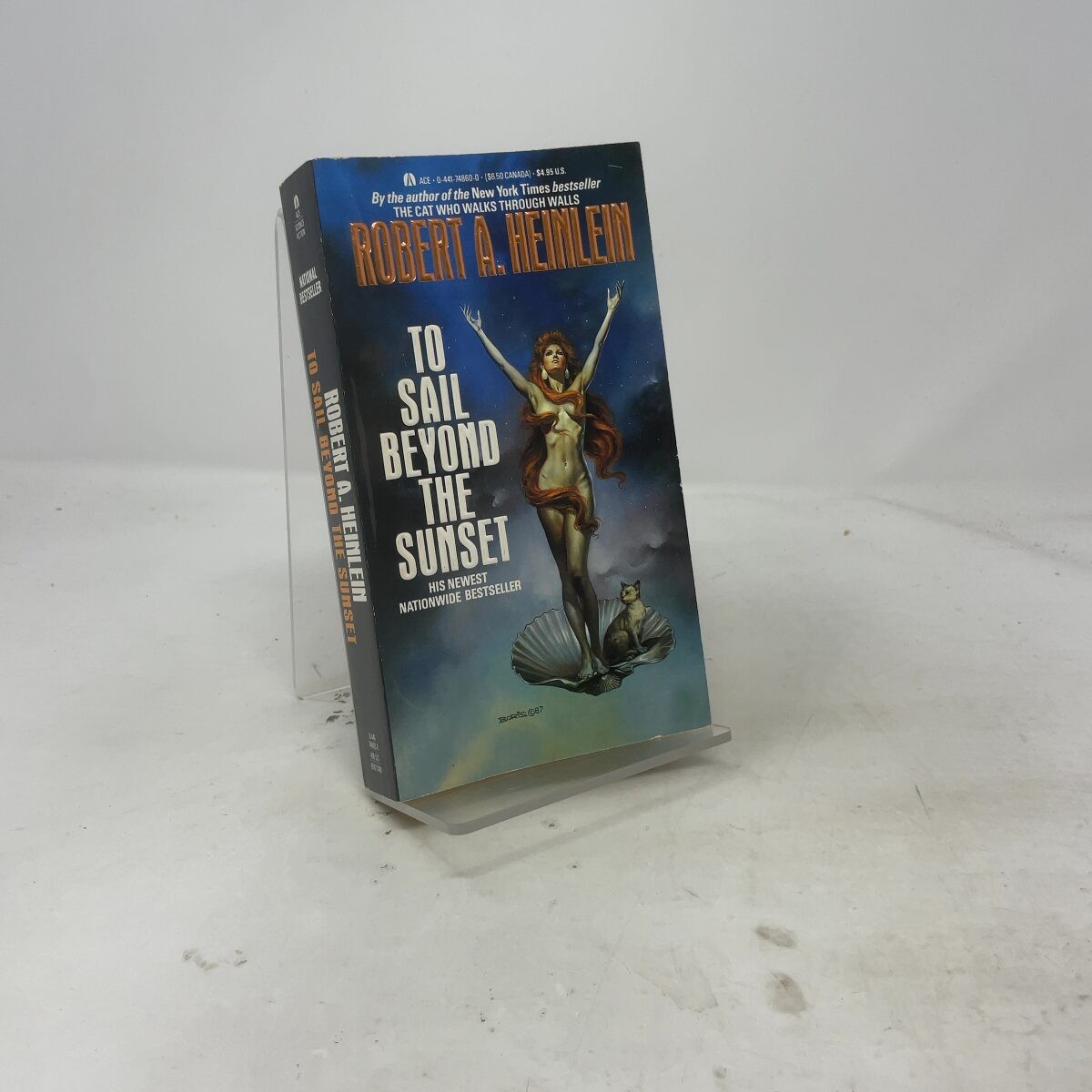 To Sail Beyond the Sunset by Heinlein, Robert A. PB First Edition Like New 1988