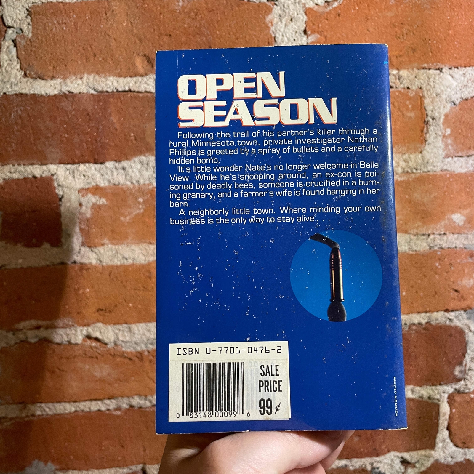 Open Season – Nick O’Donohoe – 1986 Paperback – Vincent Priore Cover