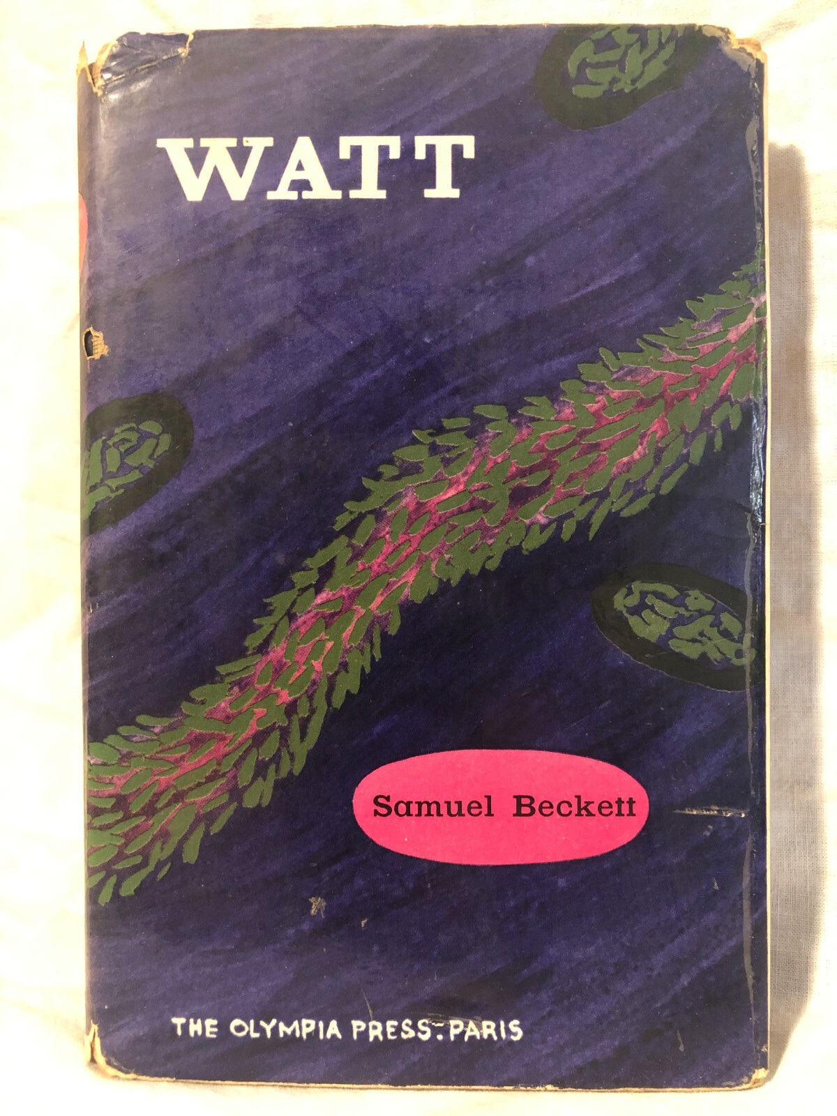 Samuel Beckett – Watt – 1st Trade Edition 1958 Olympia Press, Nice Example in DW