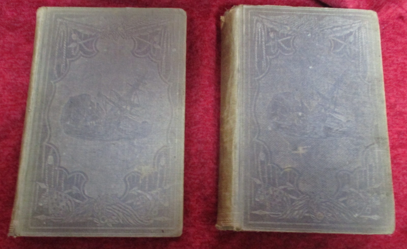 1857 Elisha Kane Arctic Explorations 2 Vol Set Sir John Franklin Antique Book