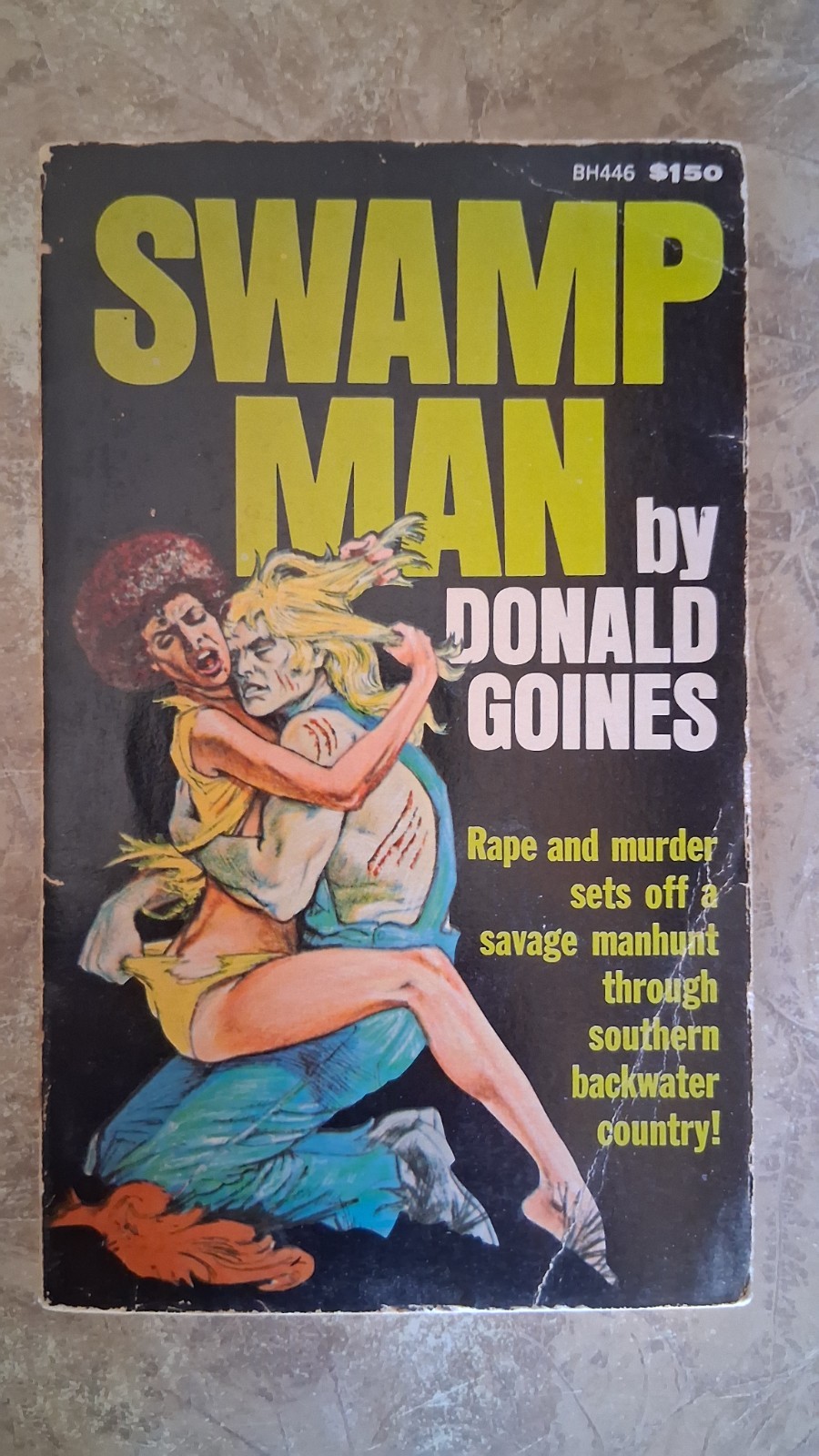 DONALD GOINES *SWAMP MAN* Holloway House 1st Printing/1st Edition RARE
