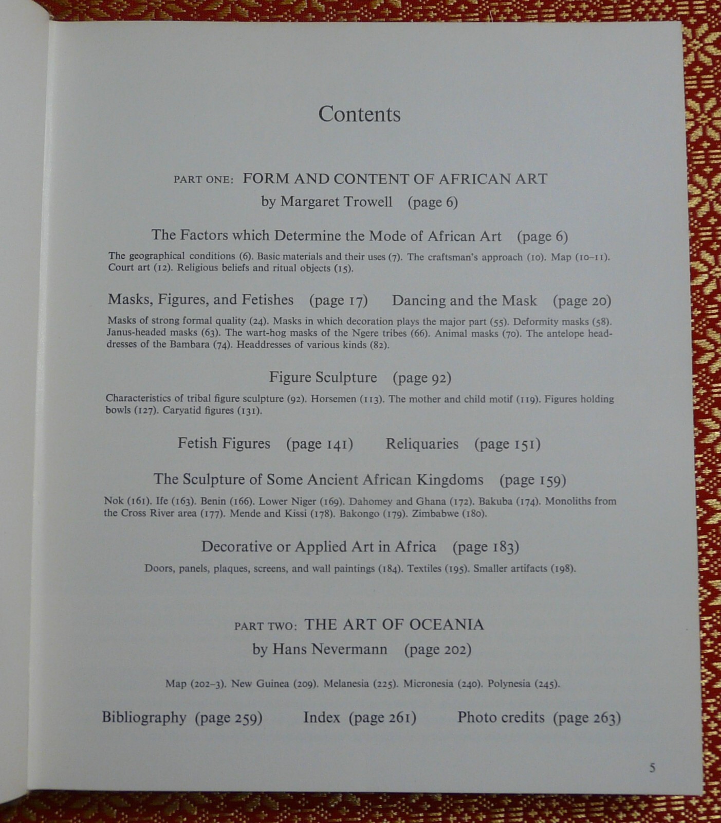 African & Oceanic Art Trowell & Nevermann Harry N Abrams HC w/DJ
