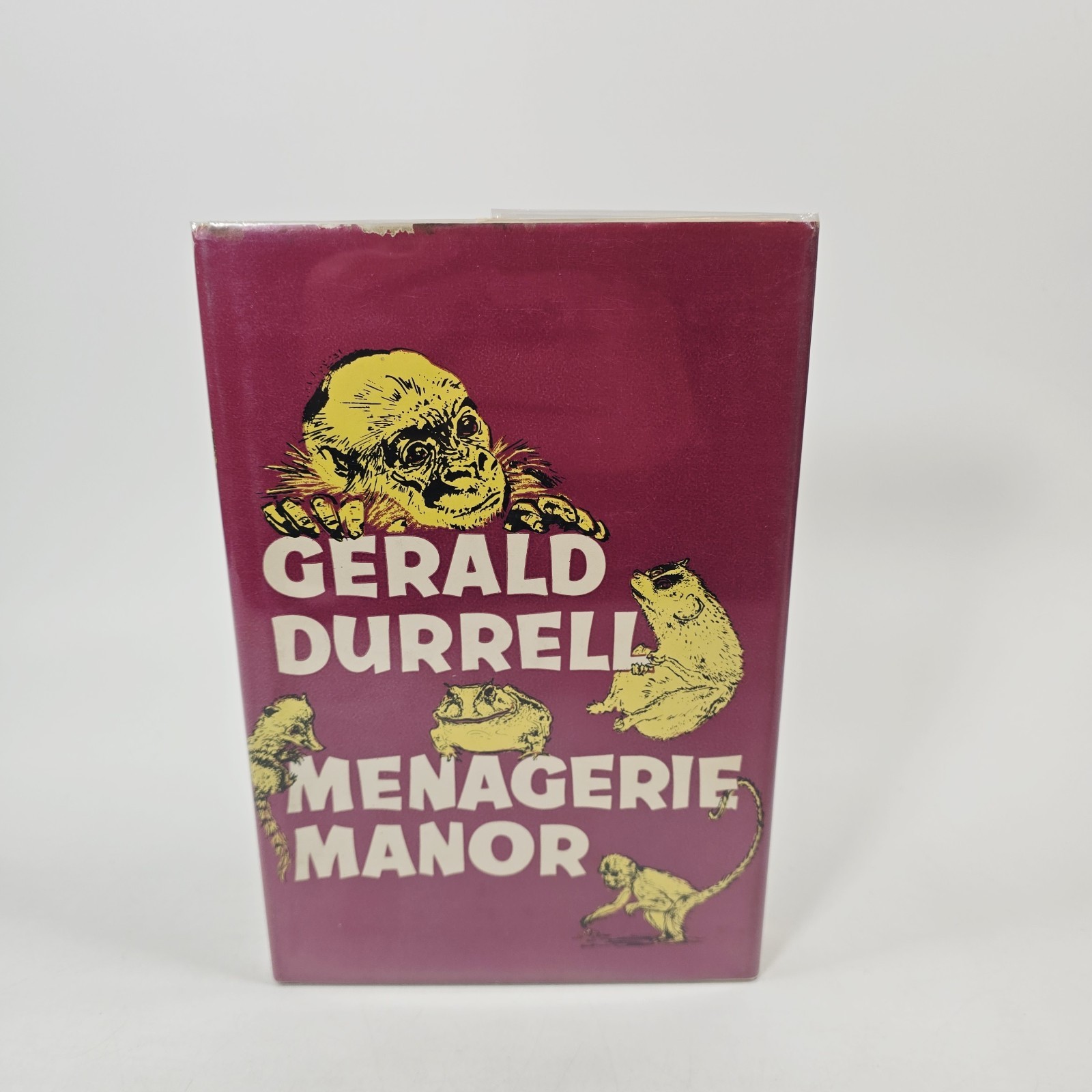 Menagerie Manor by Gerald Durrell 1965 Hardback with Dust Jacket
