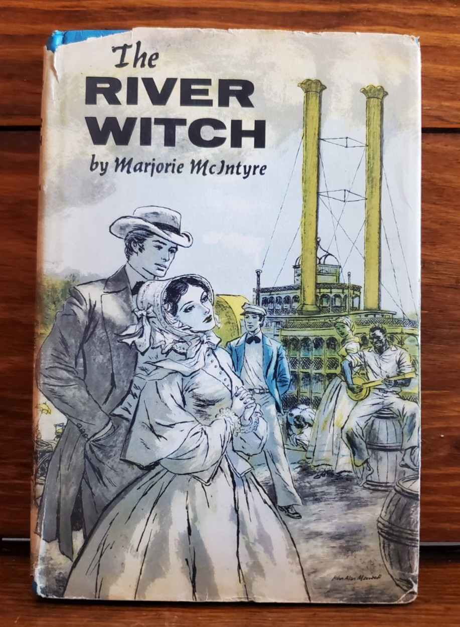 Vintage THE RIVER WITCH HC Book 1955 – Crown Pub