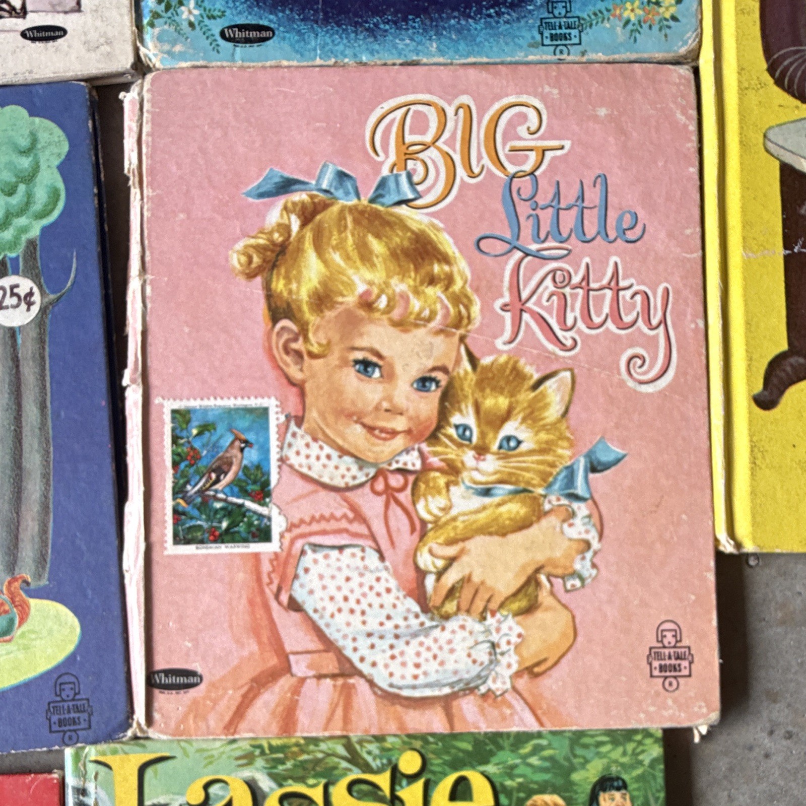Whitman Tell A Tale Illustrated Vintage Children’s Hardcover Book Lot of 9