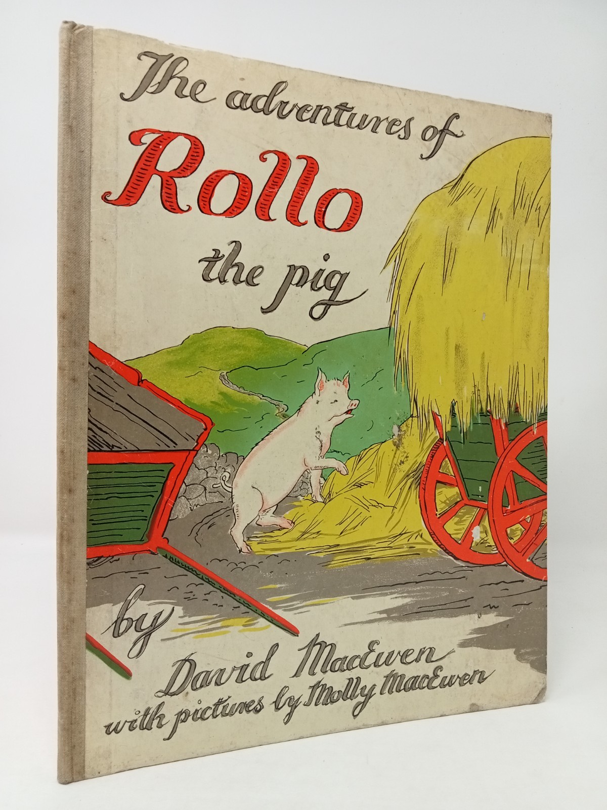 David MacEwen, The Adventures of Rollo the Pig, 1943, Methuen, HB