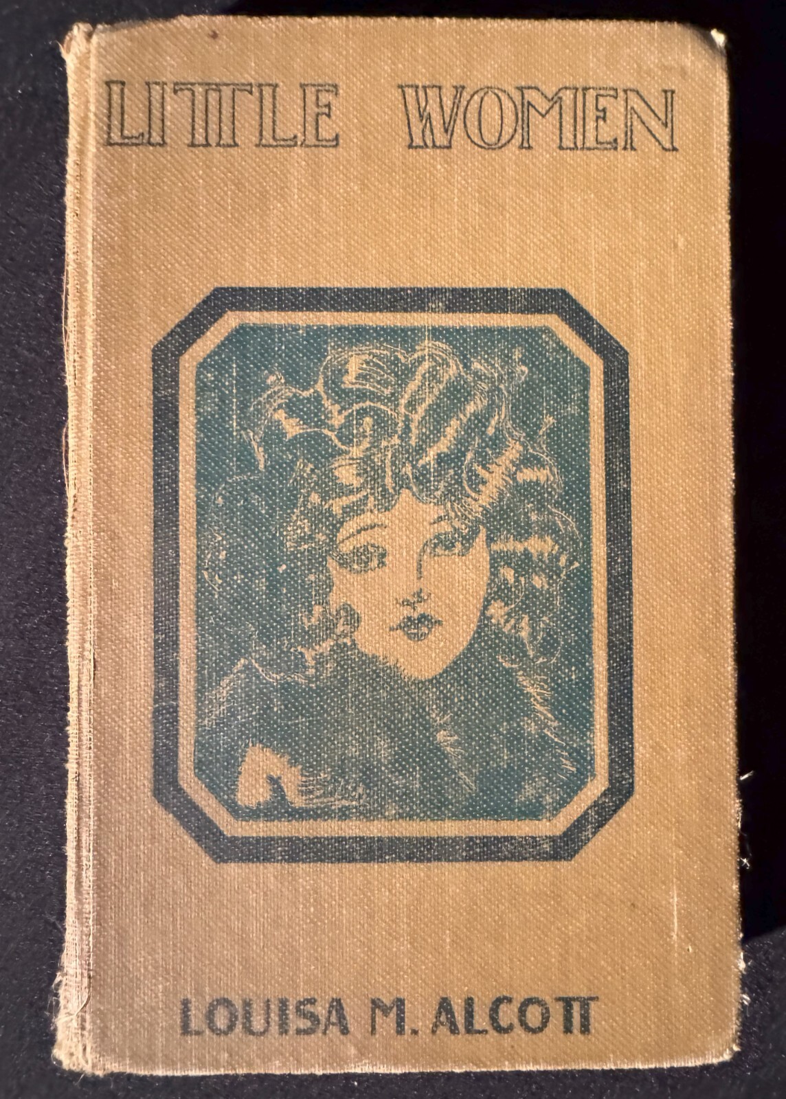 Antique HTF Little Women by Louisa M. Alcott Whitman Publishing c1920s HC 6.5″