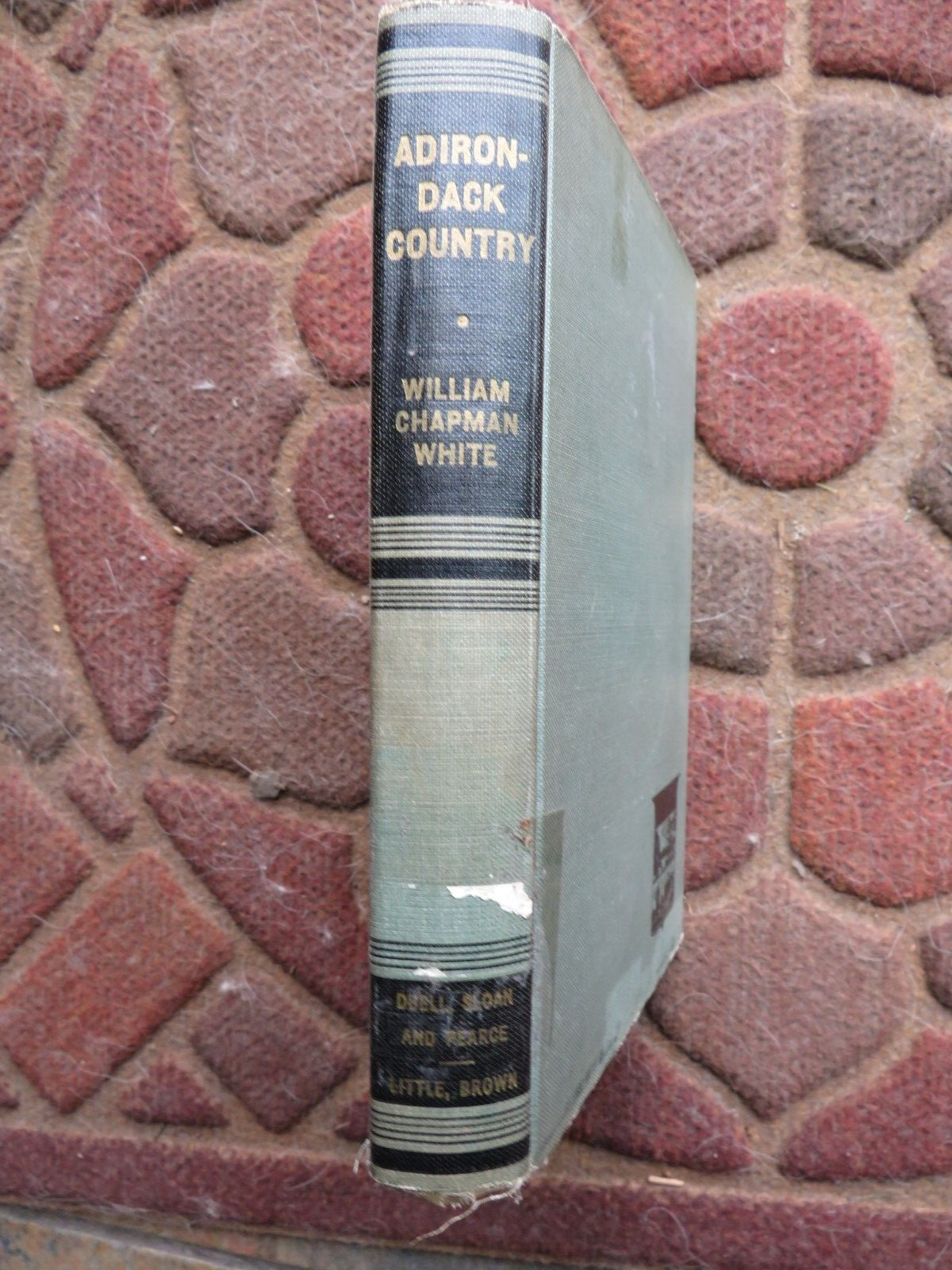 1954 Adirondack Country by William Chapman White – ex library