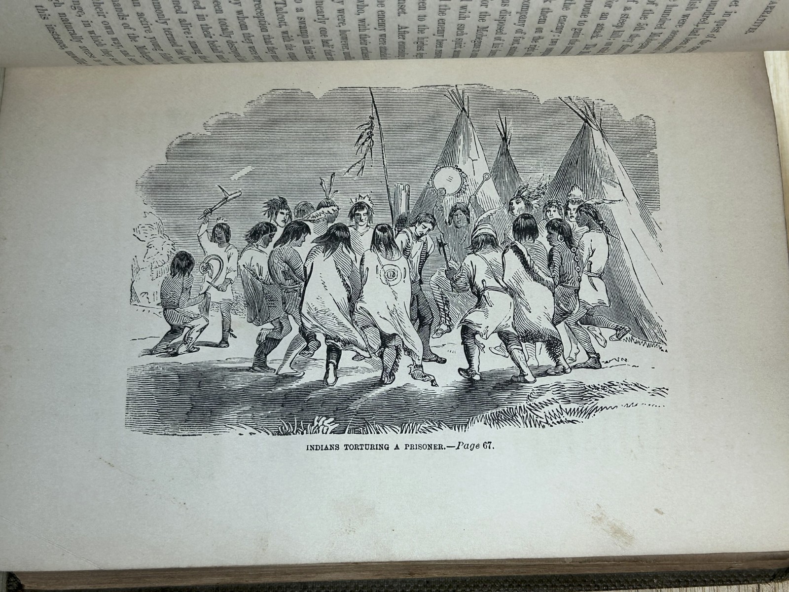 Indian Battles, Captivities, Adventures 1859 John Frost Illustrated Native Am.