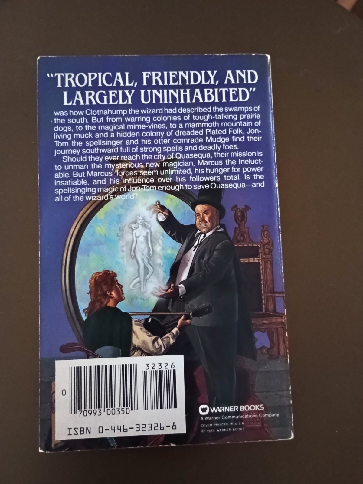 The Moment of the Magician Alan Dean Foster 1985 Spellsinger Fantasy Adventure