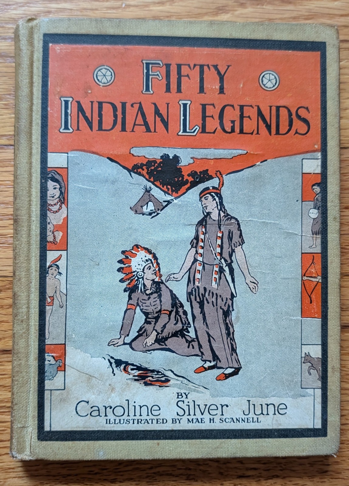 Fifty Indian Legends HC Children’s Caroline Silver June 1927 Illustrated
