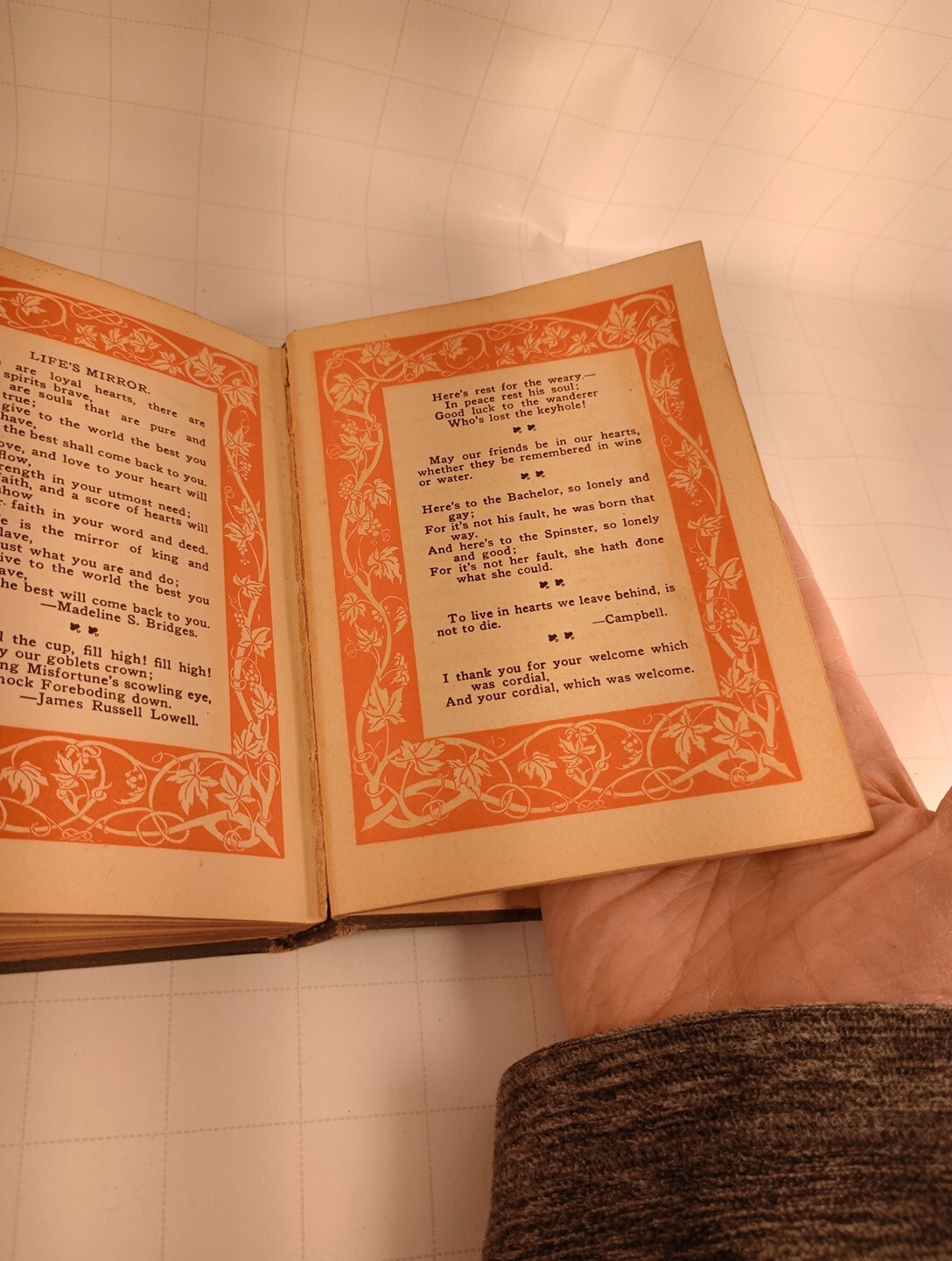 TOASTS-Compiled by Margaret Waters – 1909 – Barse And Hopkins New York