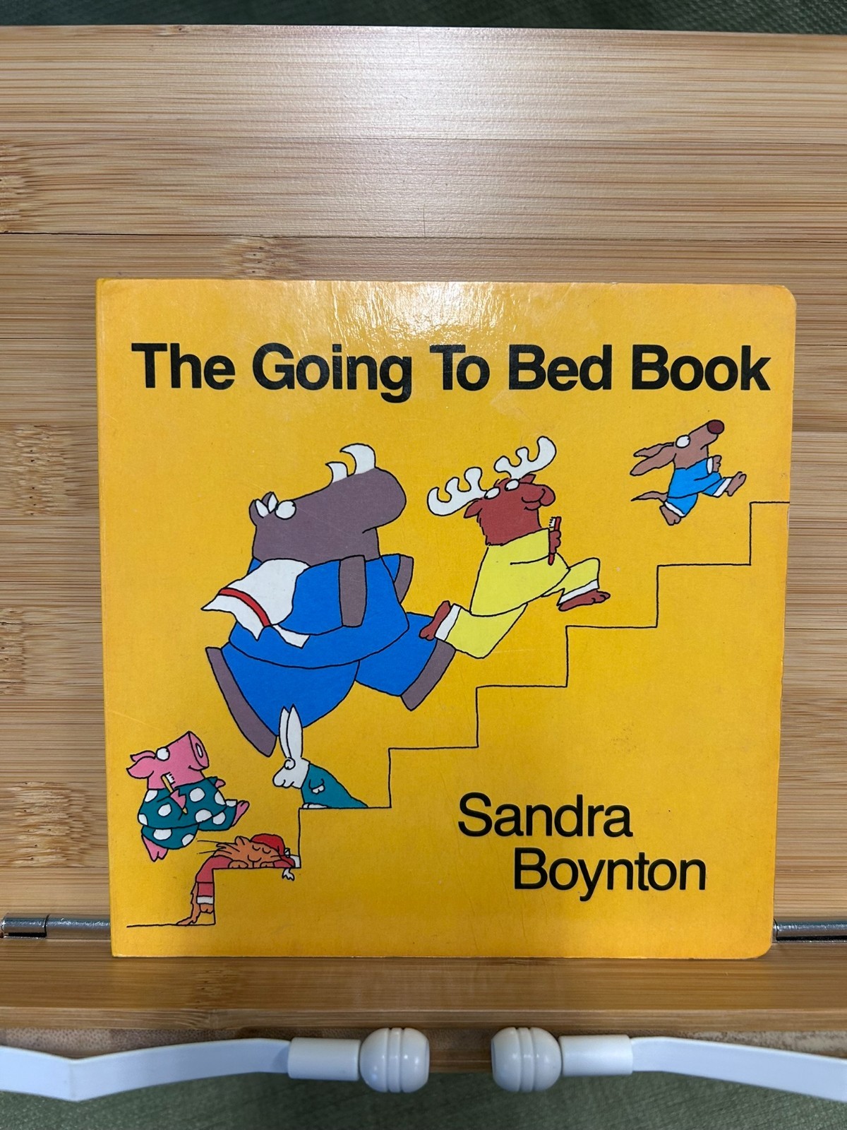 The Going to Bed Book by Sandra Boynton, 1982 First Edition Board Book