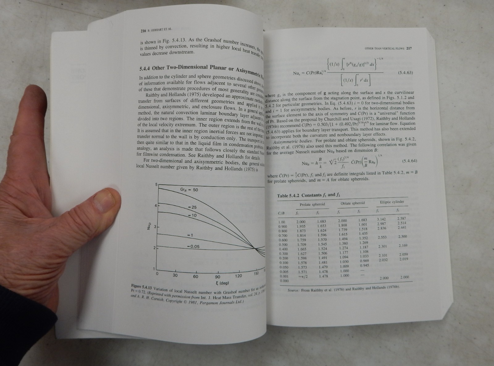 Buoyancy-Induced Flows and Transport (1988 Textbook Ed SC); Gebhart et. al.