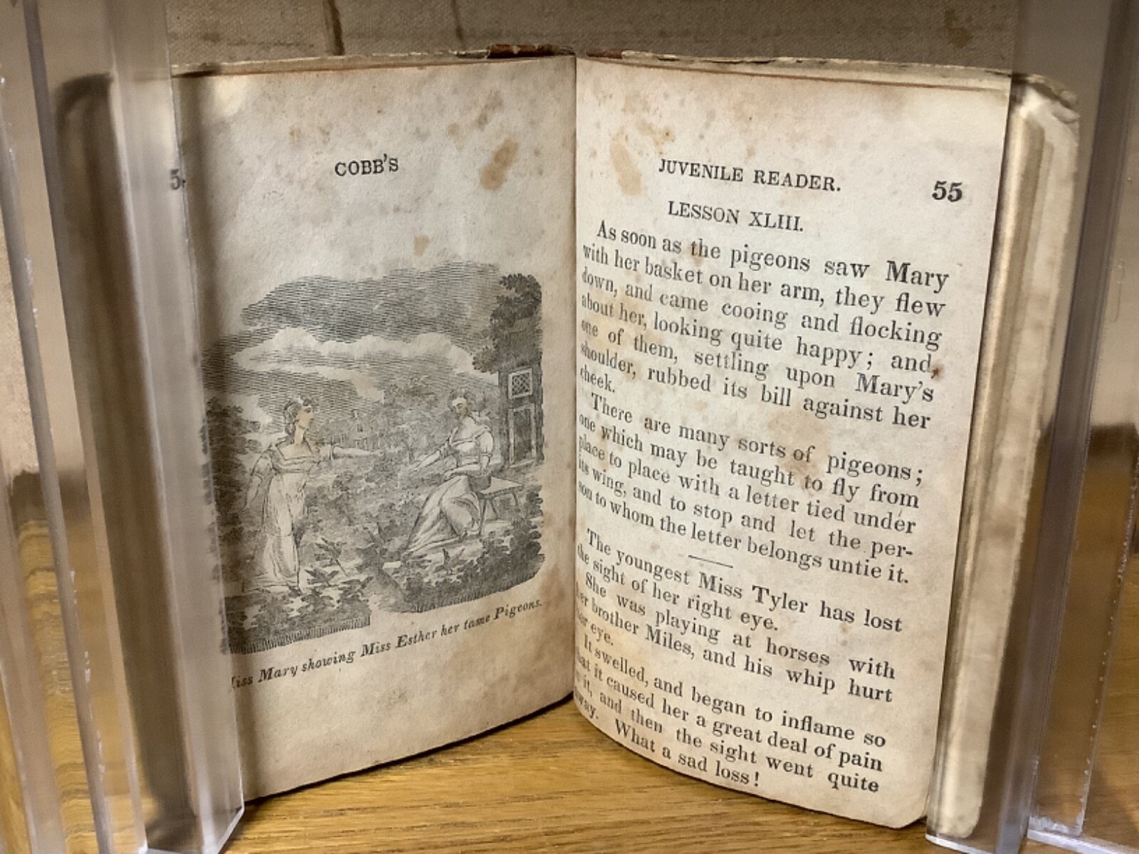 1835 Cobb’s Juvenile Reader No. I – Early Lewistown, PA Imprint – Illustrated