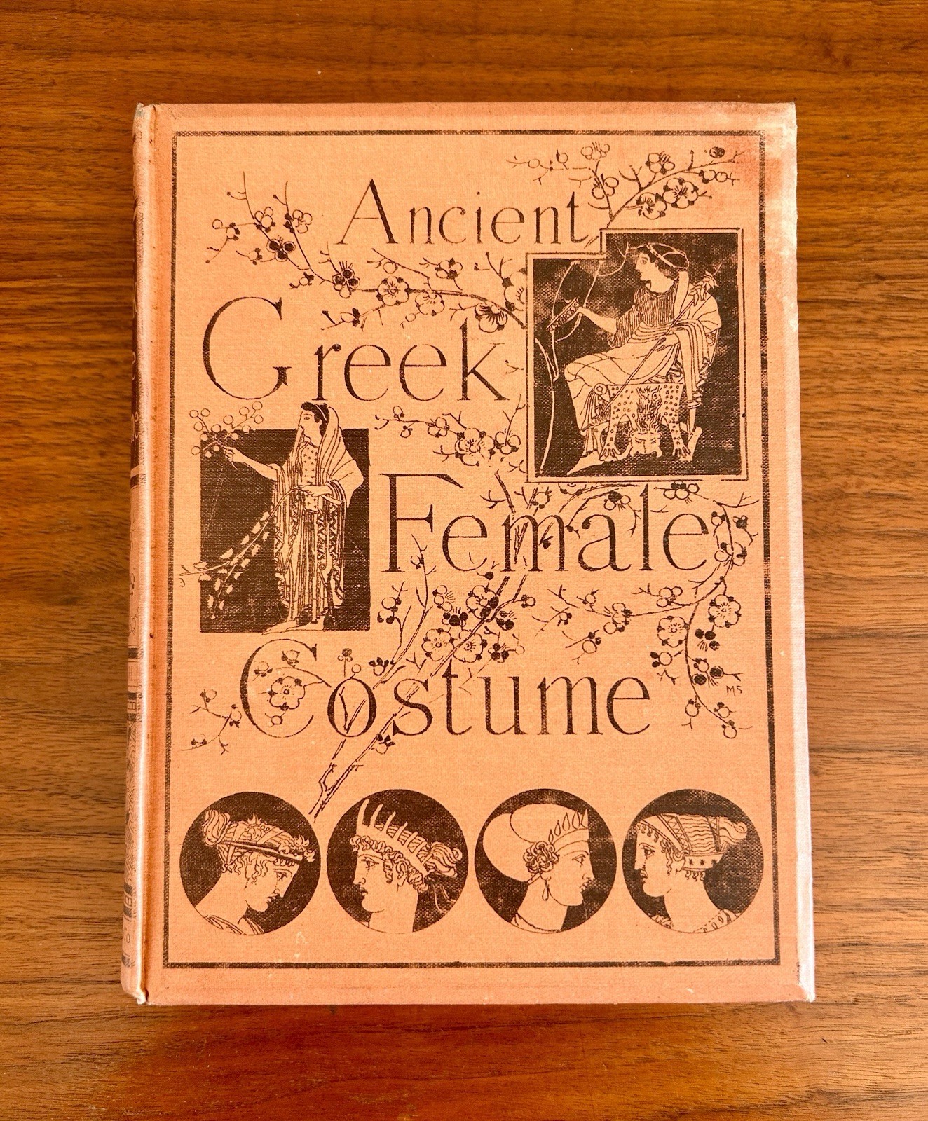 1882 Ancient Greek Female Costume J. Moyr Smith 1st Ed 112 Plates Art Nouveau