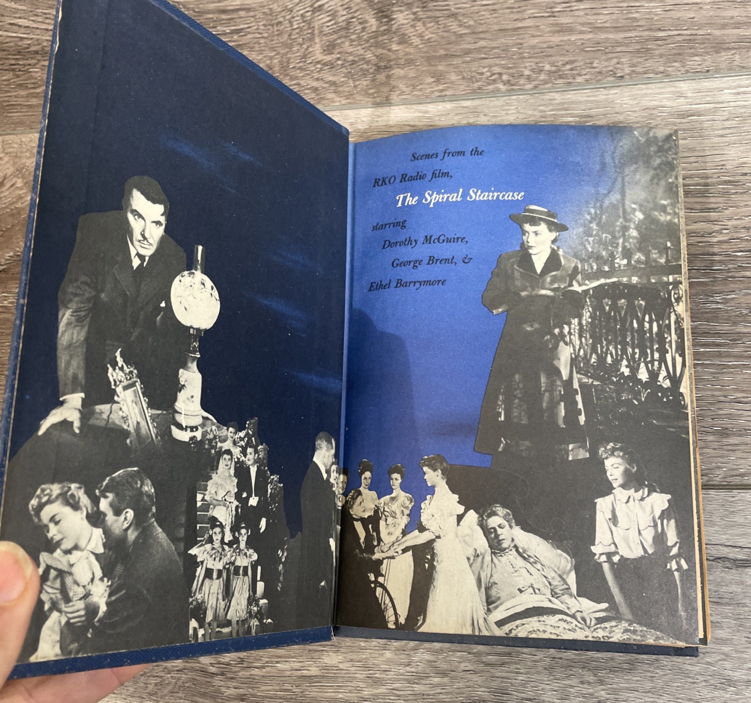 THE SPIRAL STAIRCASE ETHEL LINA WHITE HC 1ST PRINTING 1946