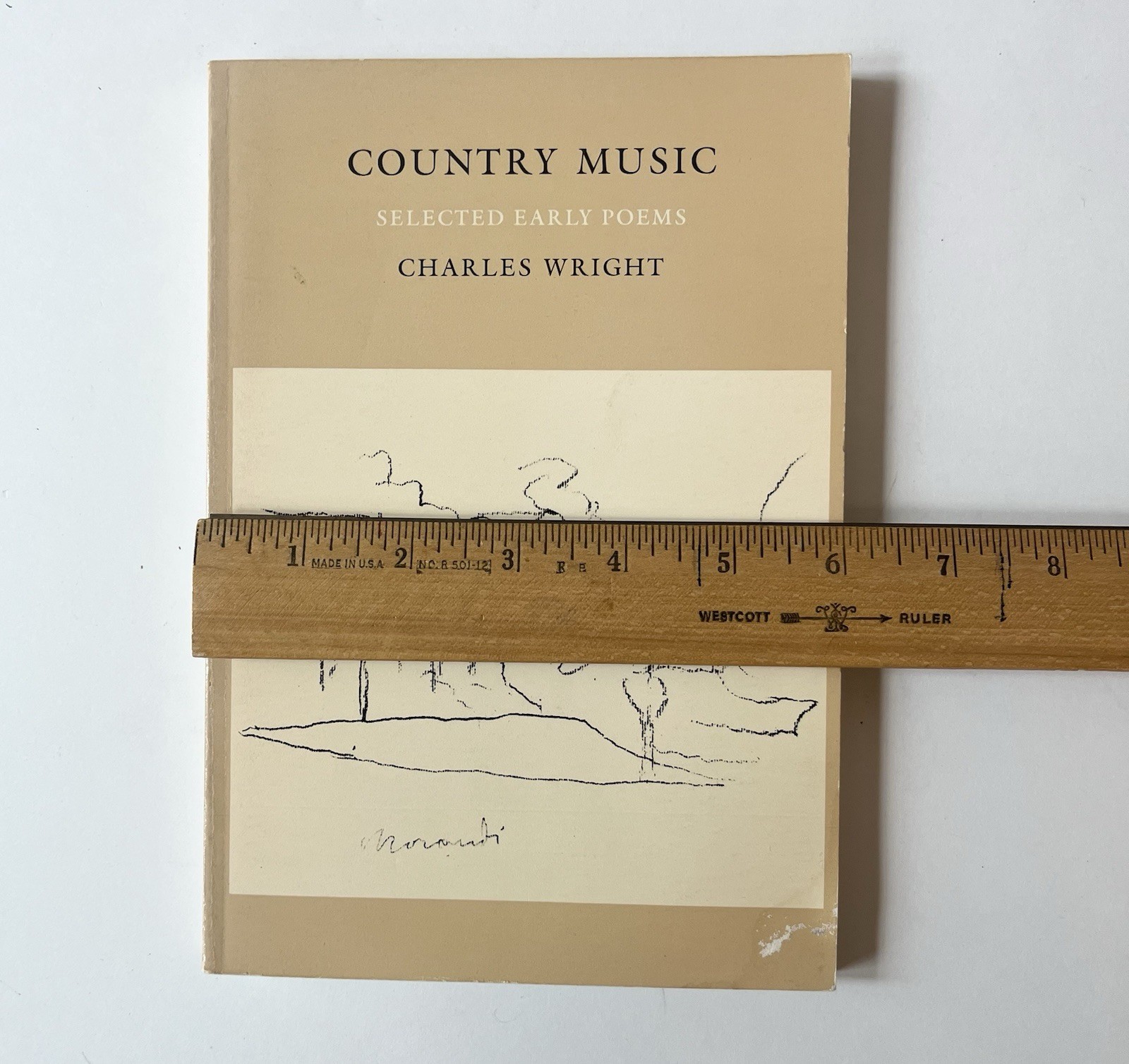 Charles Wright / COUNTRY MUSIC Selected Early Poems 1st Edition Paperback