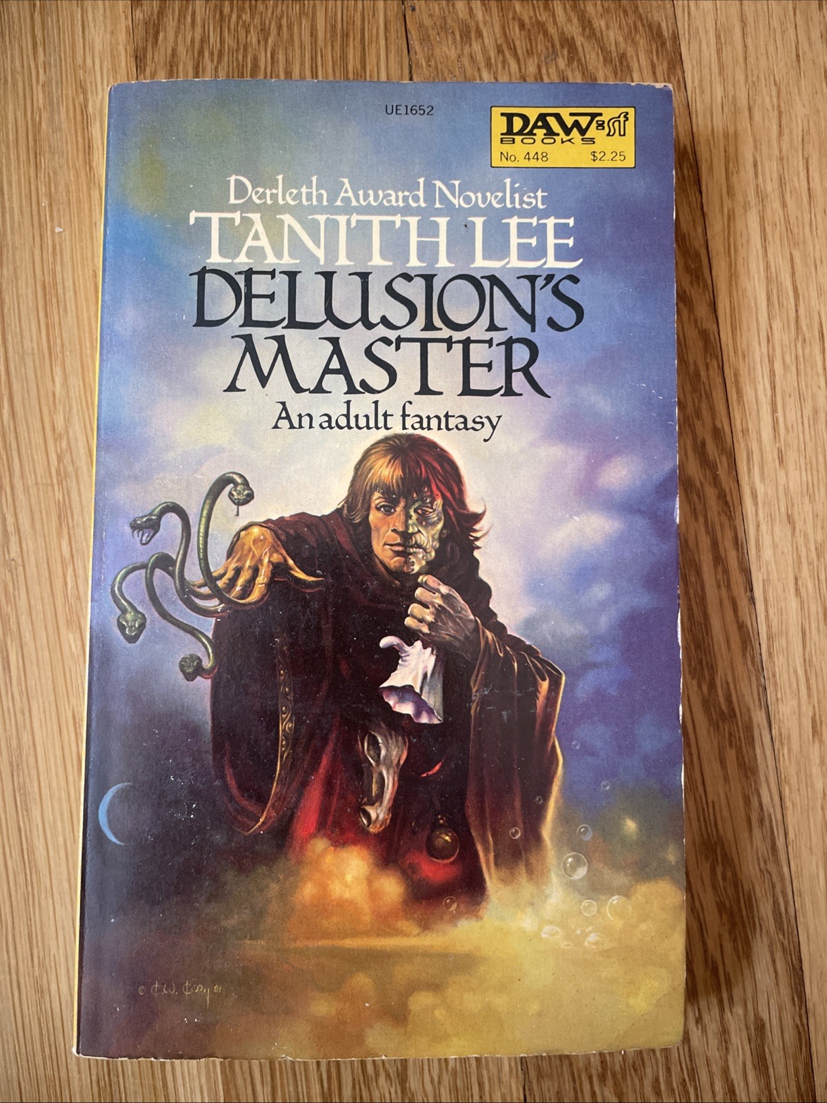 Delusion’s Master by Tanith Lee (1981, Mass Market) DAW No. 448, First Printing