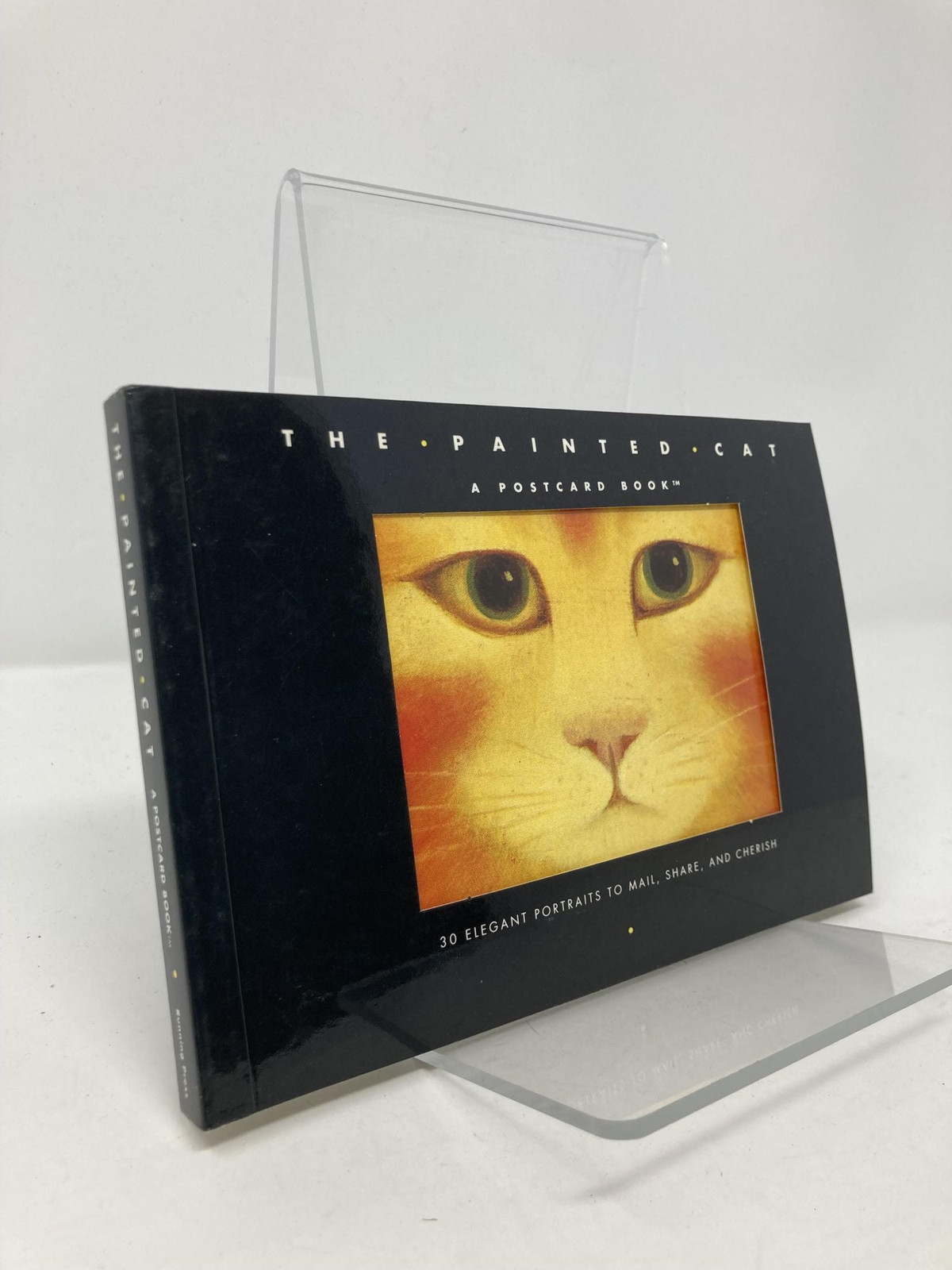 Painted Cat A Postcard Book by Running Press First 1st Edition LN PB 1994