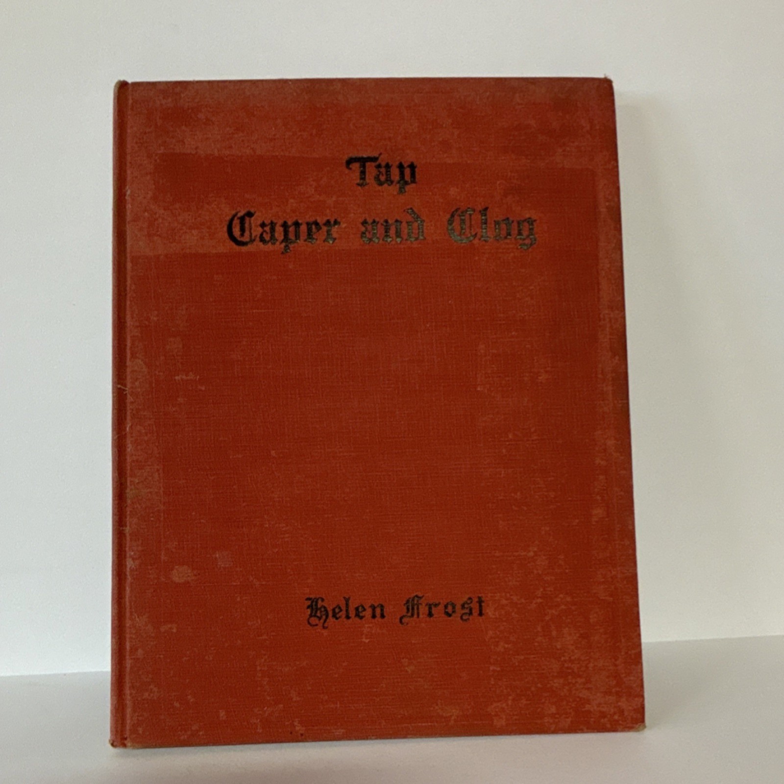 A. S. Barnes & Co. Tap Caper and Clog Helen Frost 1st Ed. 1932 Vintage HC