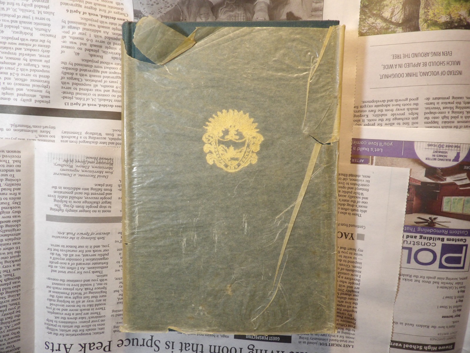 State Papers of Vermont Laws of Vermont 1781-1784 Williams Vol XIII 1965