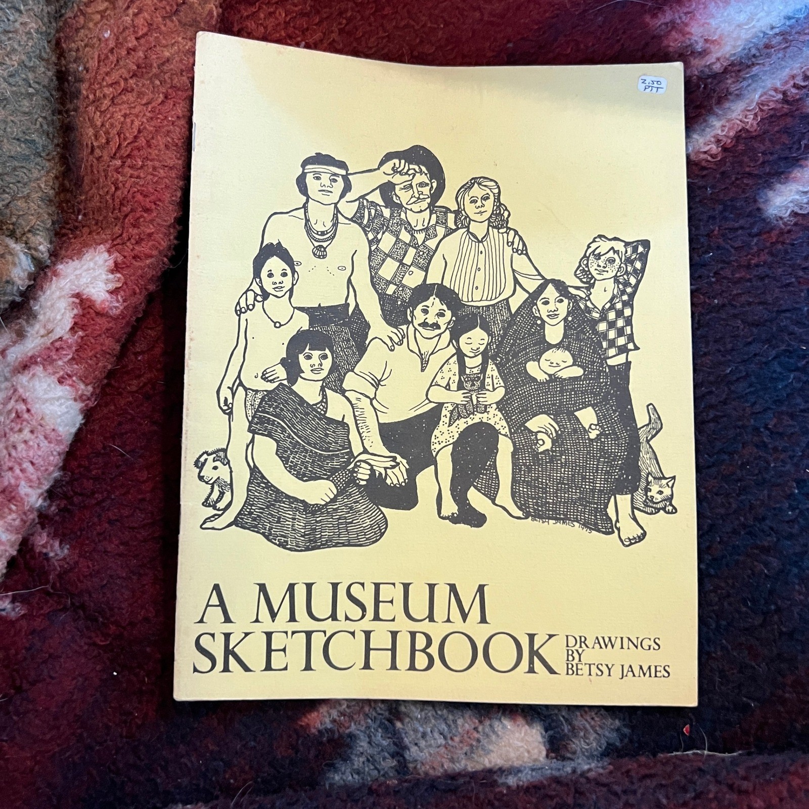 VTG Museum Of New Mexico Sketchbook Press Betsy James A Museum 1976 Trilingual