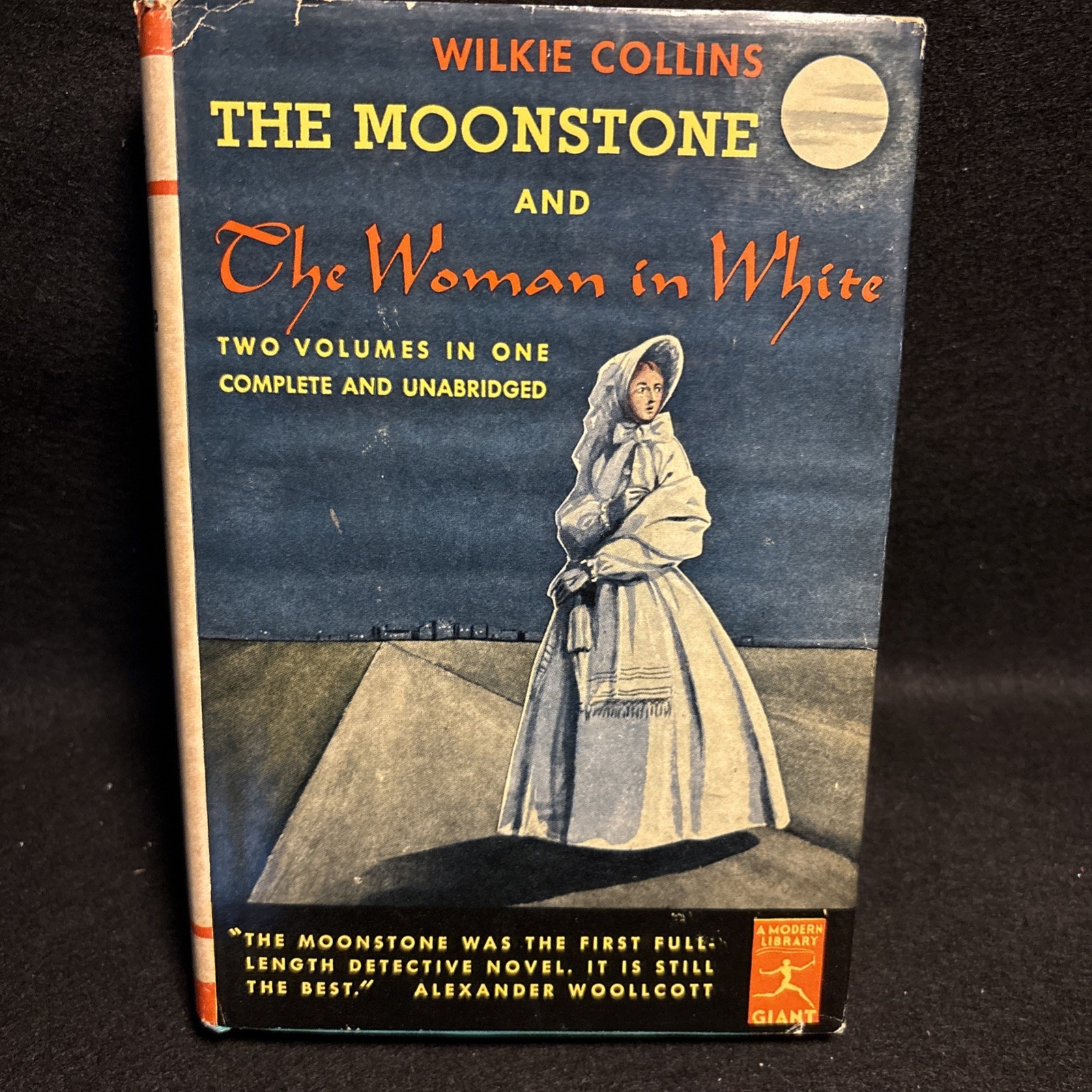 Wilkie Collins THE MOONSTONE AND THE WOMAN IN WHITE Modern Library Edition