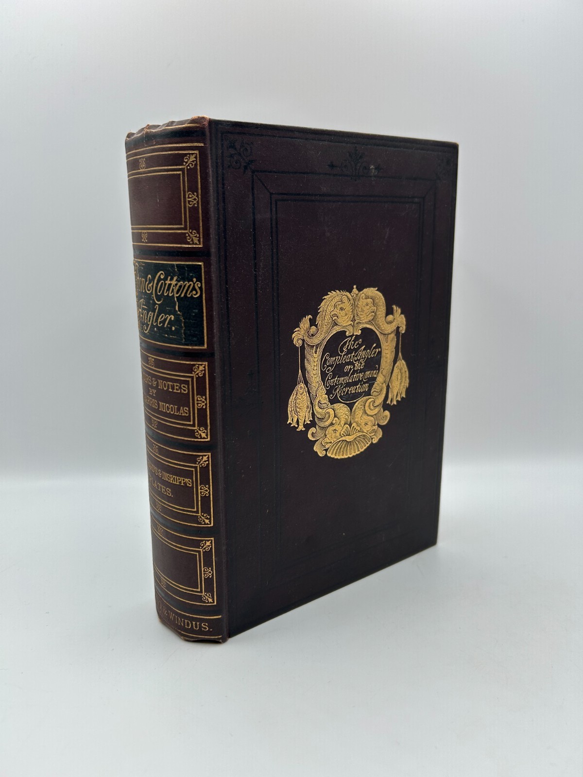 The Complete Angler by Izaak Walton 1887 Illustrated Edition Chatto & Windus