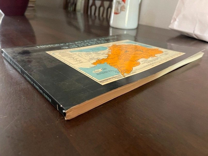 1987 USA ????????? ???????? ?????; Historical Atlas of ARMENIA Garbis Armen MAPS