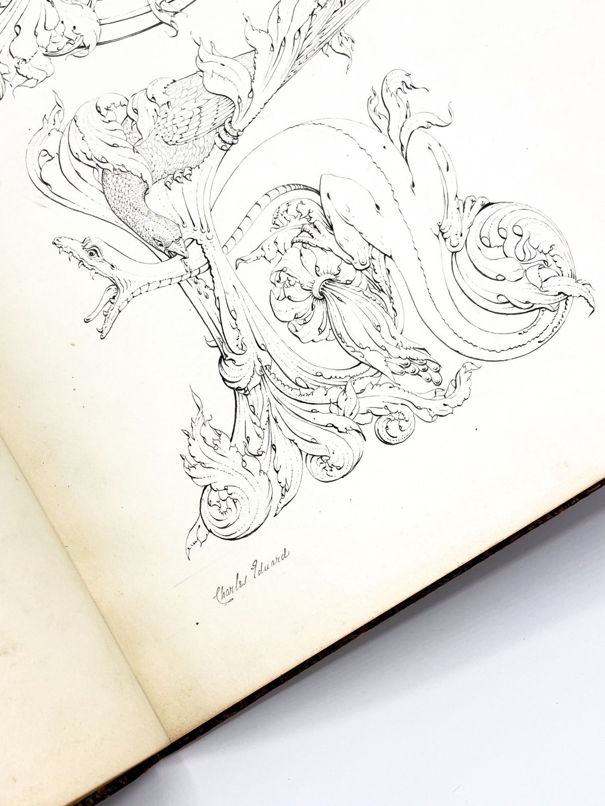 Charles Sir Eduard / Sobieski-Stuart Manuscript Abecebestiary 1st Edition 1842