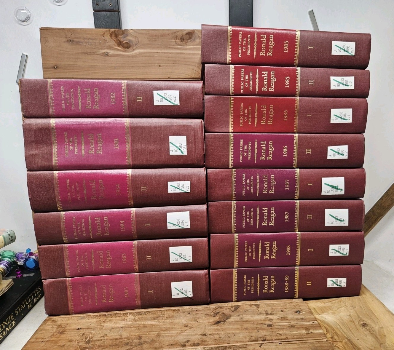 Public Papers of the Presidents. Ronald Reagan, HC 14 Volumes 1981 – 1989