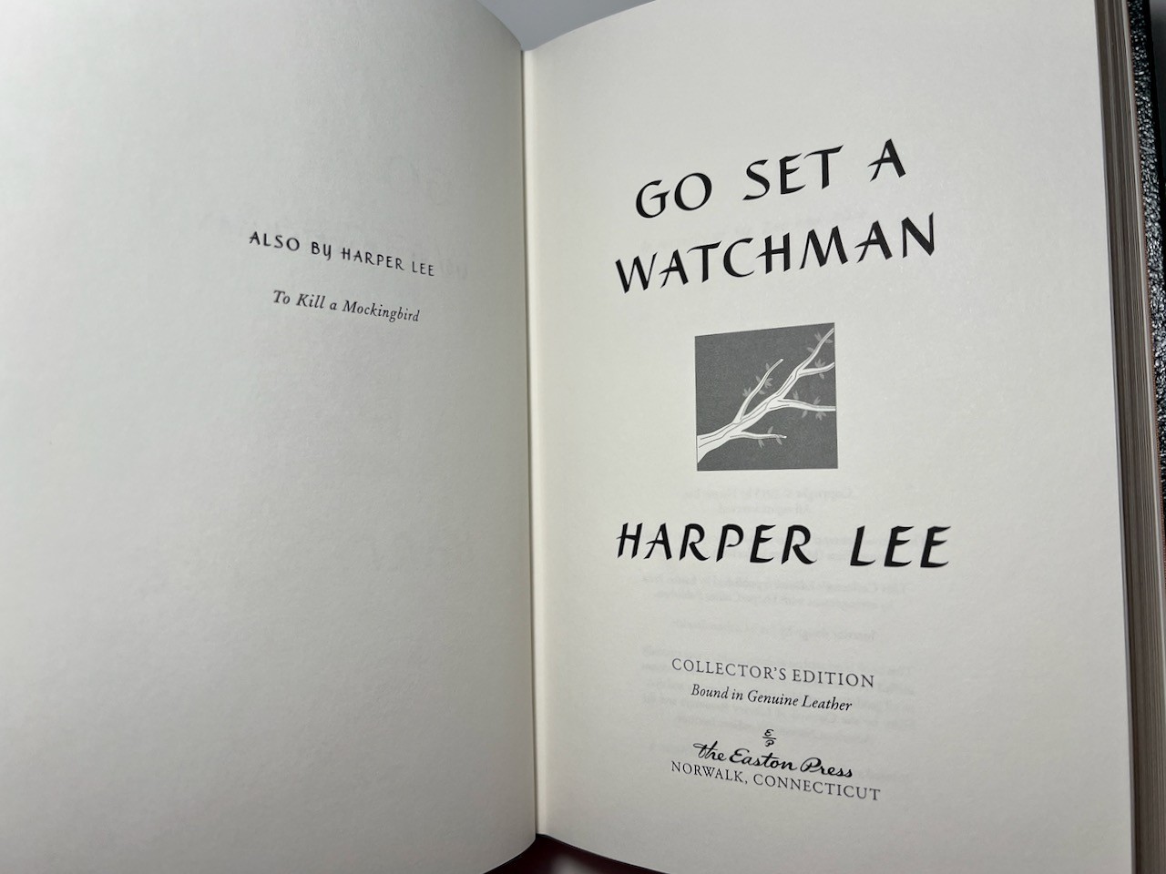 To Kill a Mockingbird & Go Set a Watchman – Harper Lee Easton Press 1997, 2016