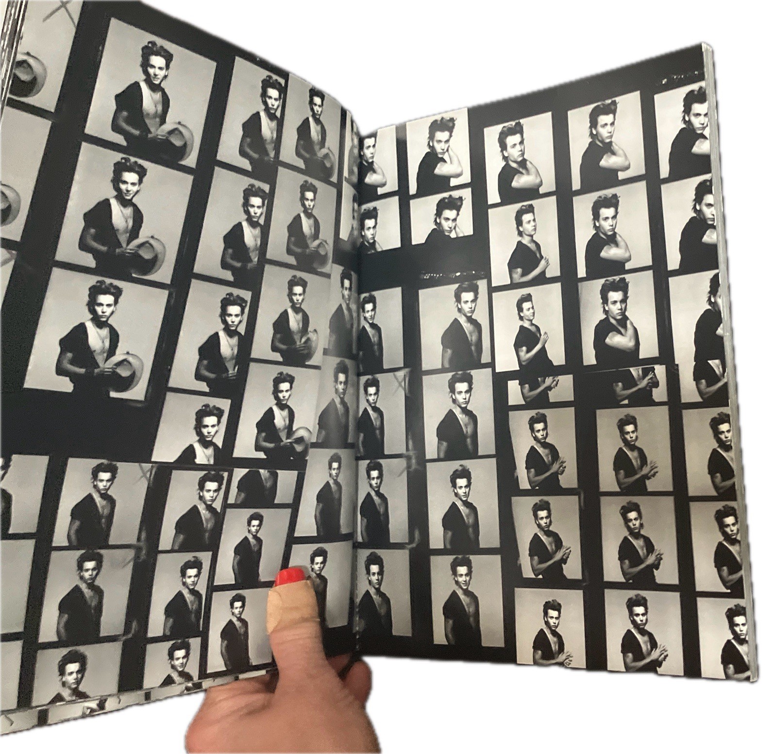 Patrick Demarchelier CONTACT SHEETS 1999 Tony Shafrazi Gallery, First Edition