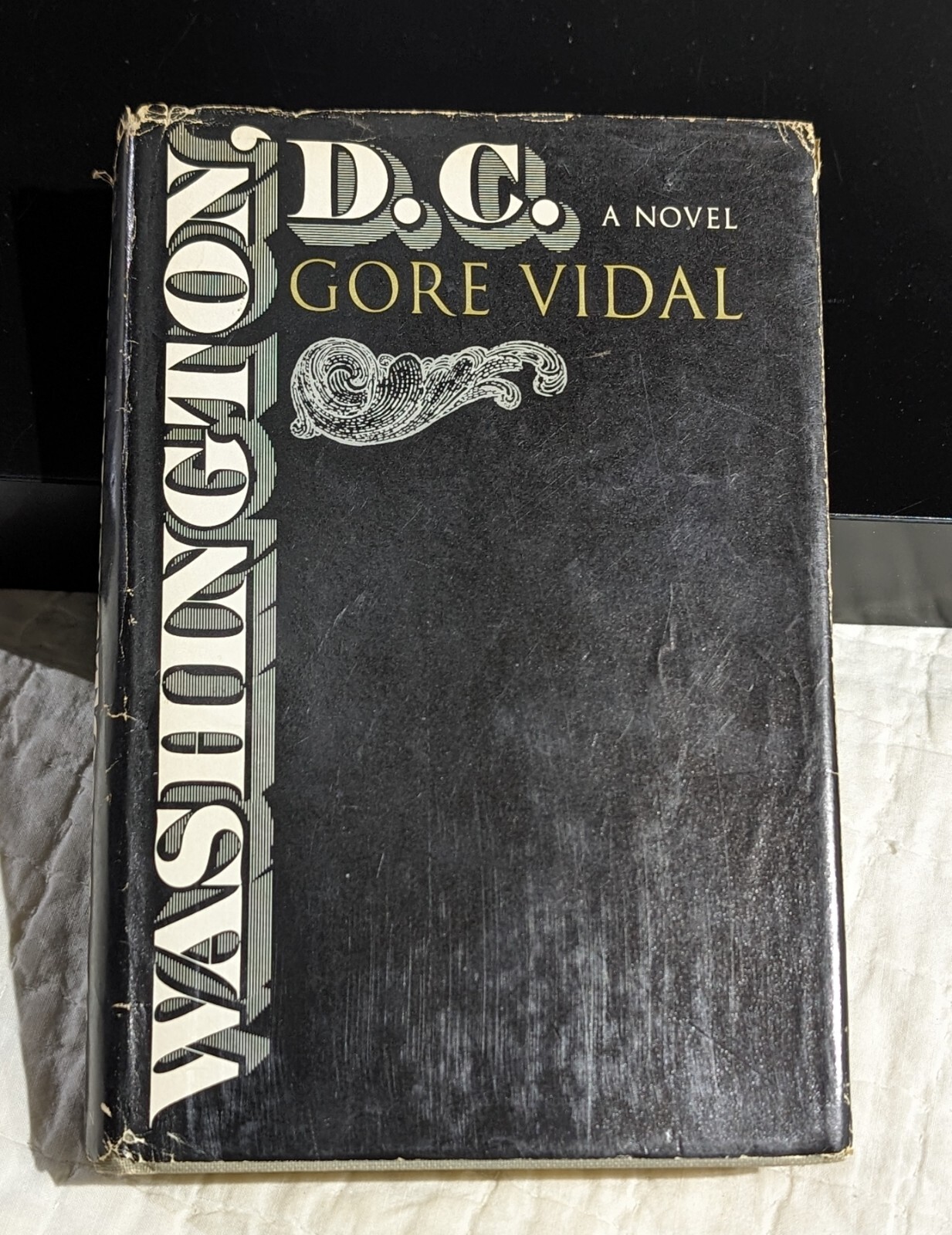 1967 WASHINGTON D. C. A NOVEL BY GORE VIDAL – HARDCOVER BOOK CLUB EDITION