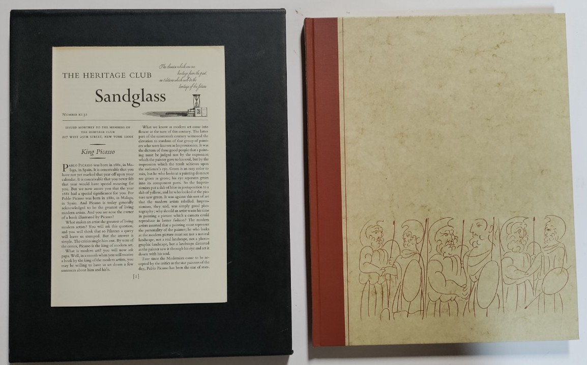 Lysistrata – Aristophanes – Picasso Illust. – Heritage Press-Sandglass/Slipcase