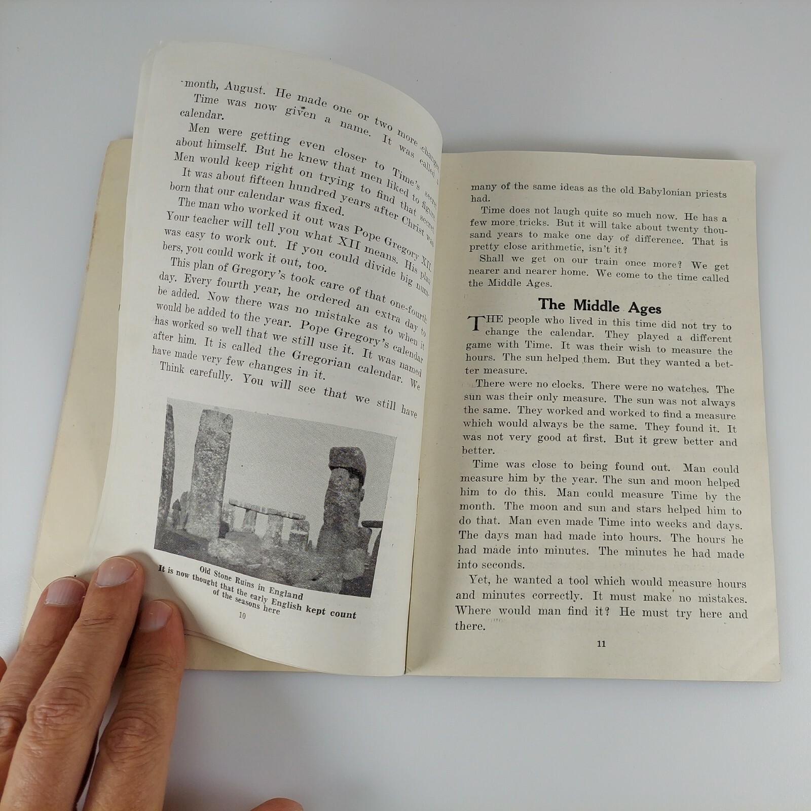 Time, Ethel K. Howard, Unit Study Book 407, 1942 Educational Book