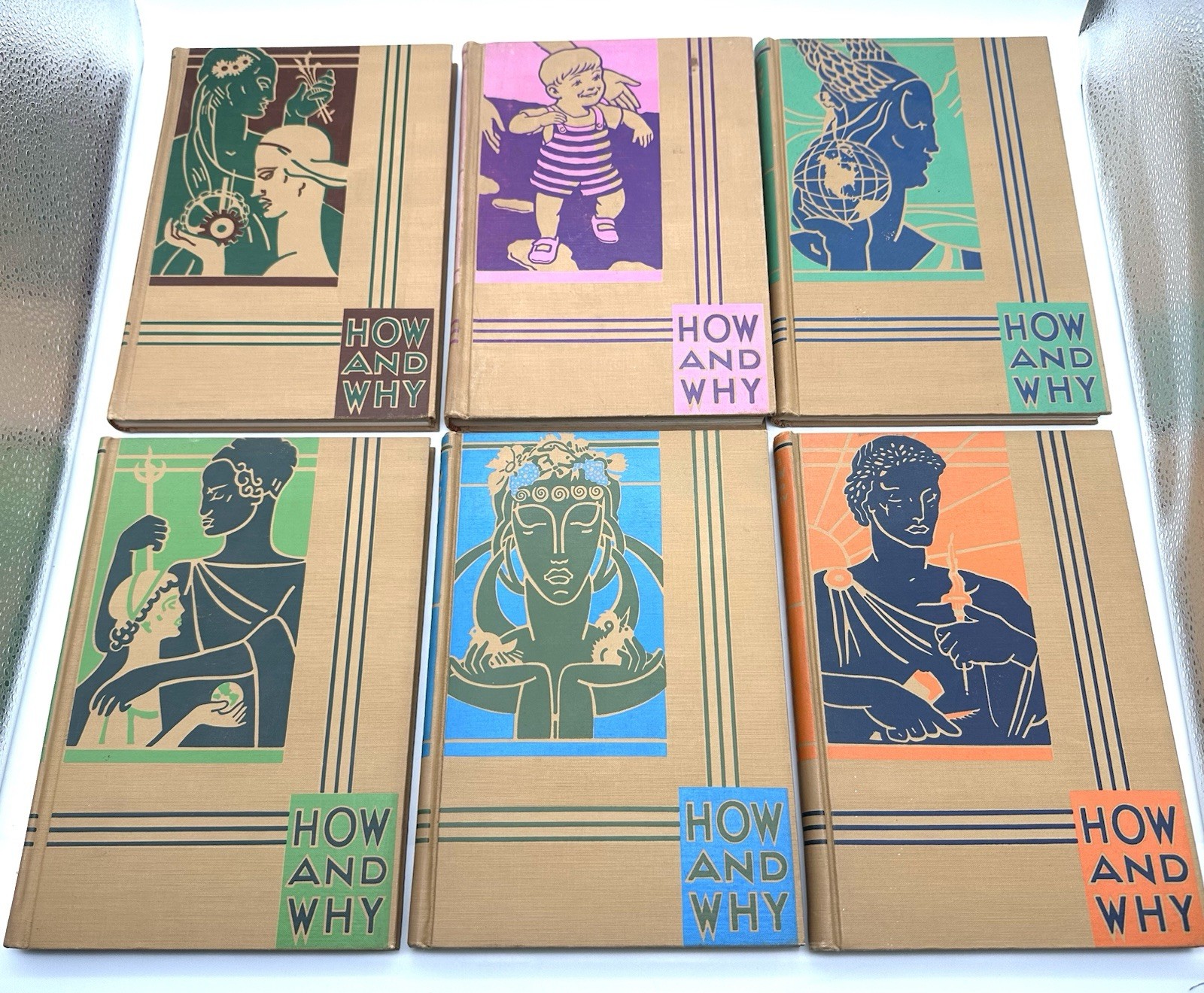 The How and Why Library Book Lot – Mid-20th Century Set of Six Hardcover (1956)