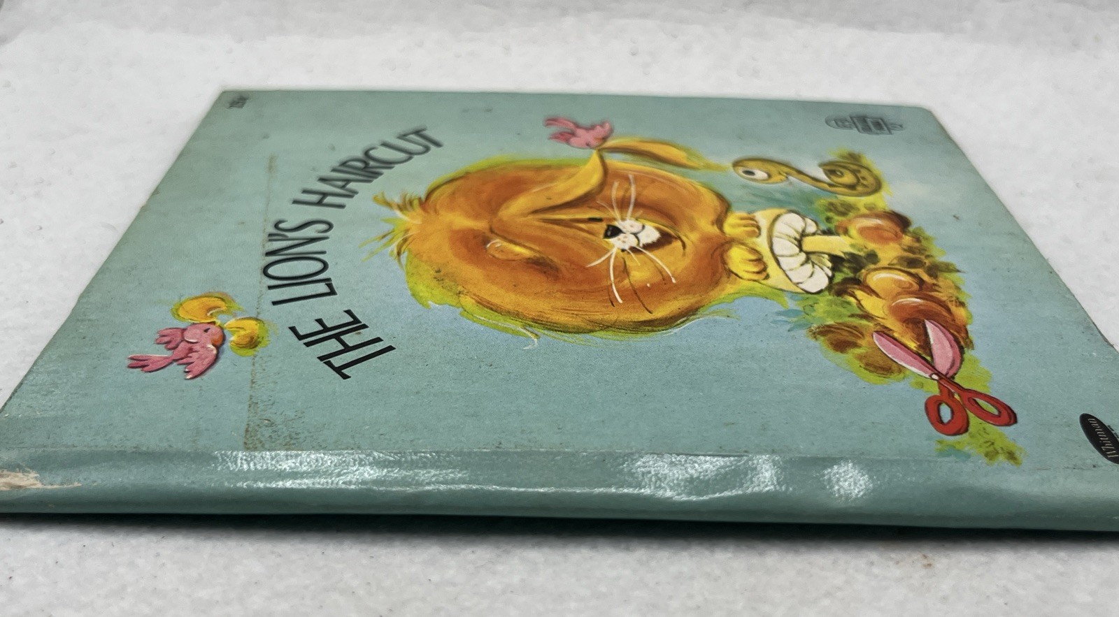 1969 Whitman Publishing Company Tell A Tale Book THE LION’S HAIRCUT J Giddings