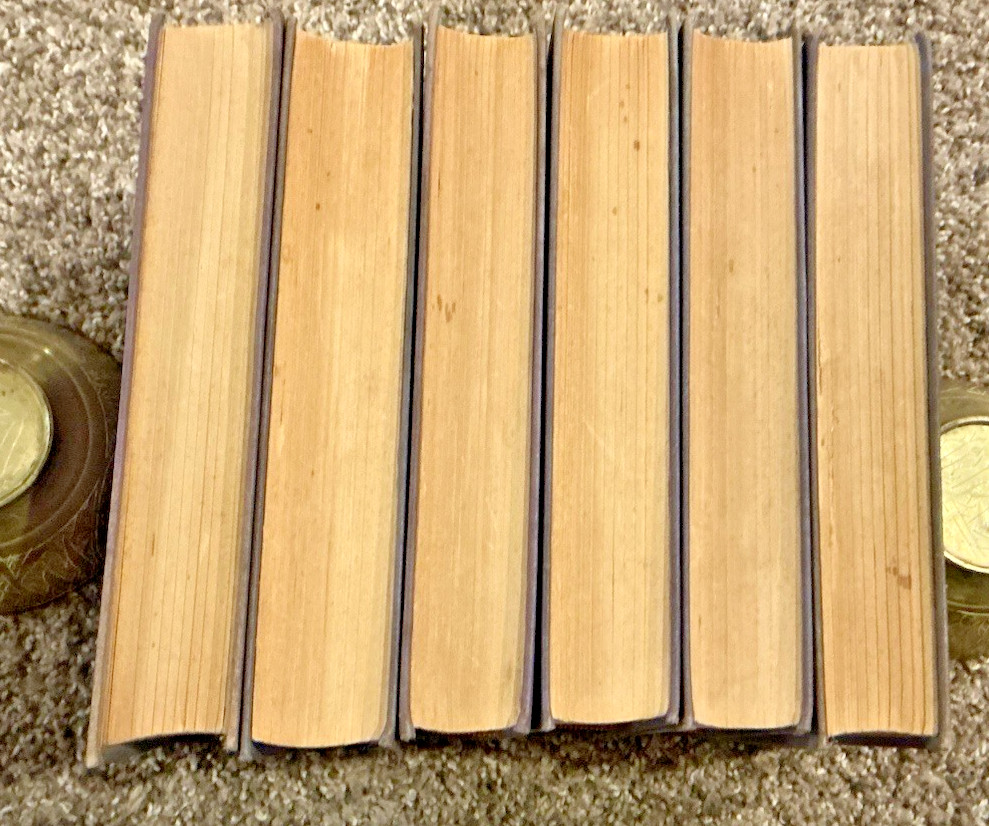 Vintage; Lot of 6 Fanny Hurst novels Broadway Edition; 1930; VG but faded spines