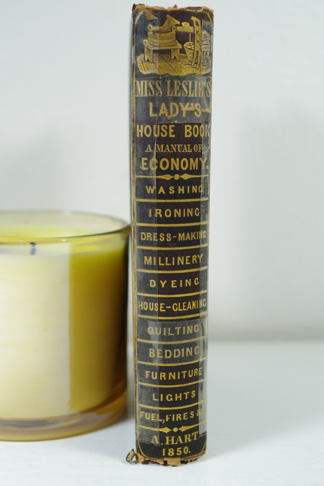 1850 MISS LESLIES LADIES HOUSE BOOK Manual of Domestic Economy READ B35